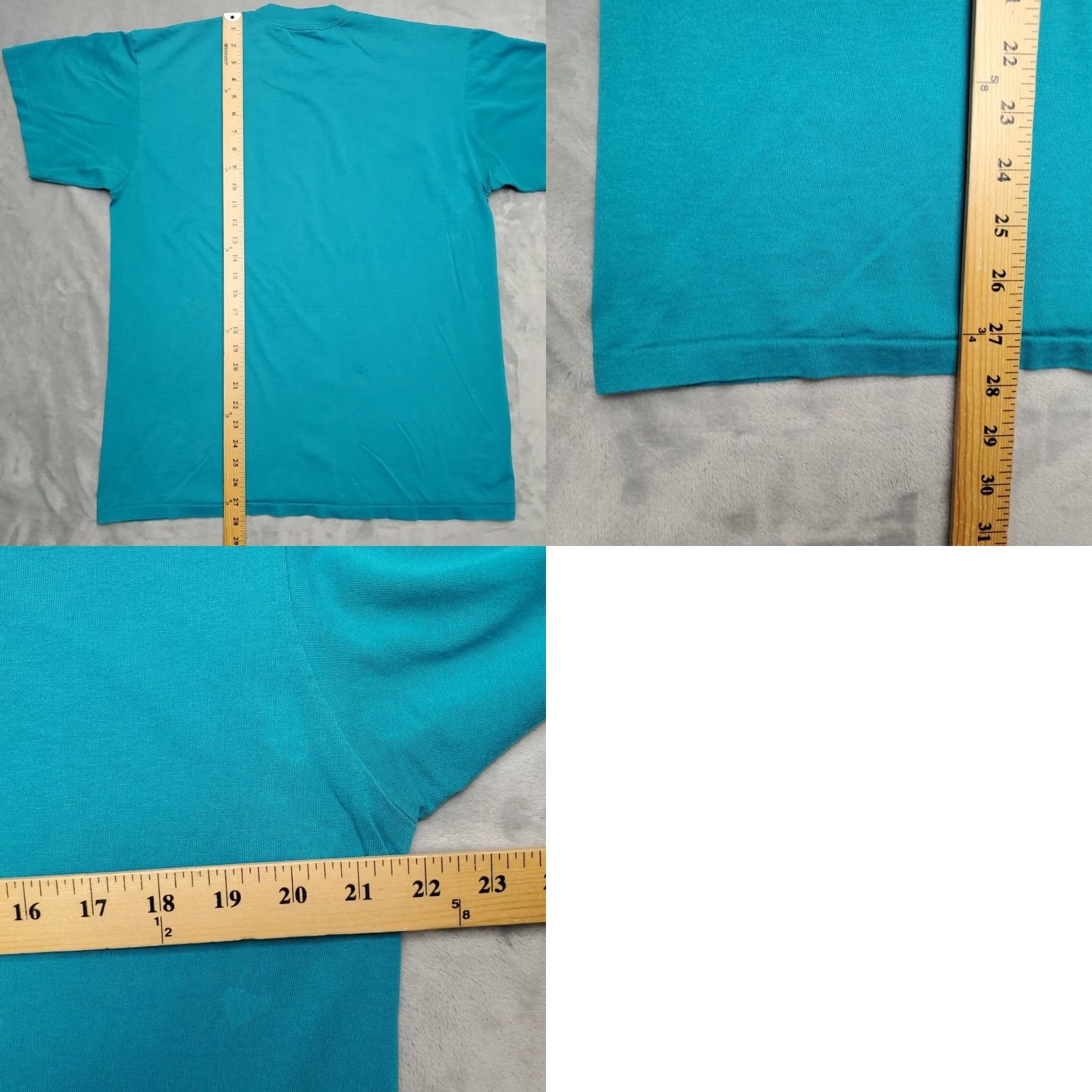 Vintage VINTAGE Oneita T Shirt L Lolo Forest superior St Regis MT 90s Single Stitch Fire Bison Mens L Green Solid Crew Neck Cotton Blend Jersey Graphic Print Size US L / EU 52-54 / 3 - 9 Thumbnail