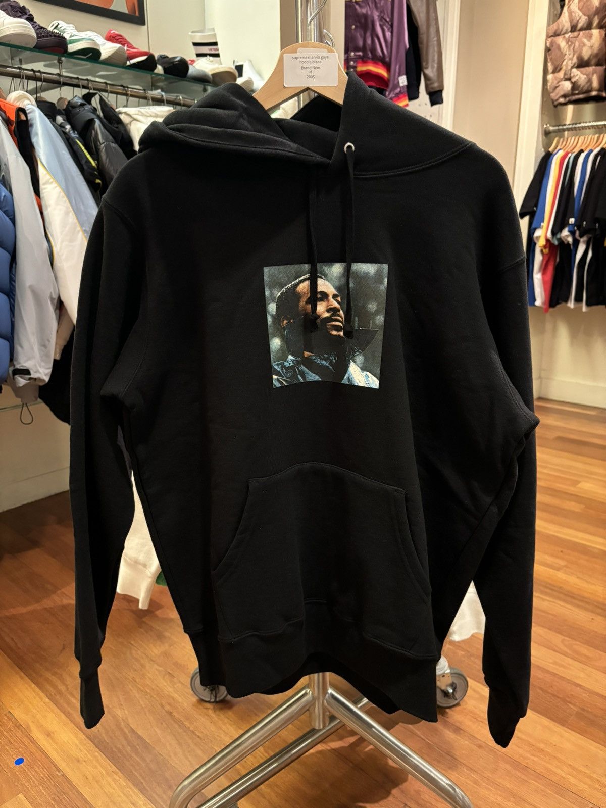 Supreme Marvin Gaye Hoodie Grailed