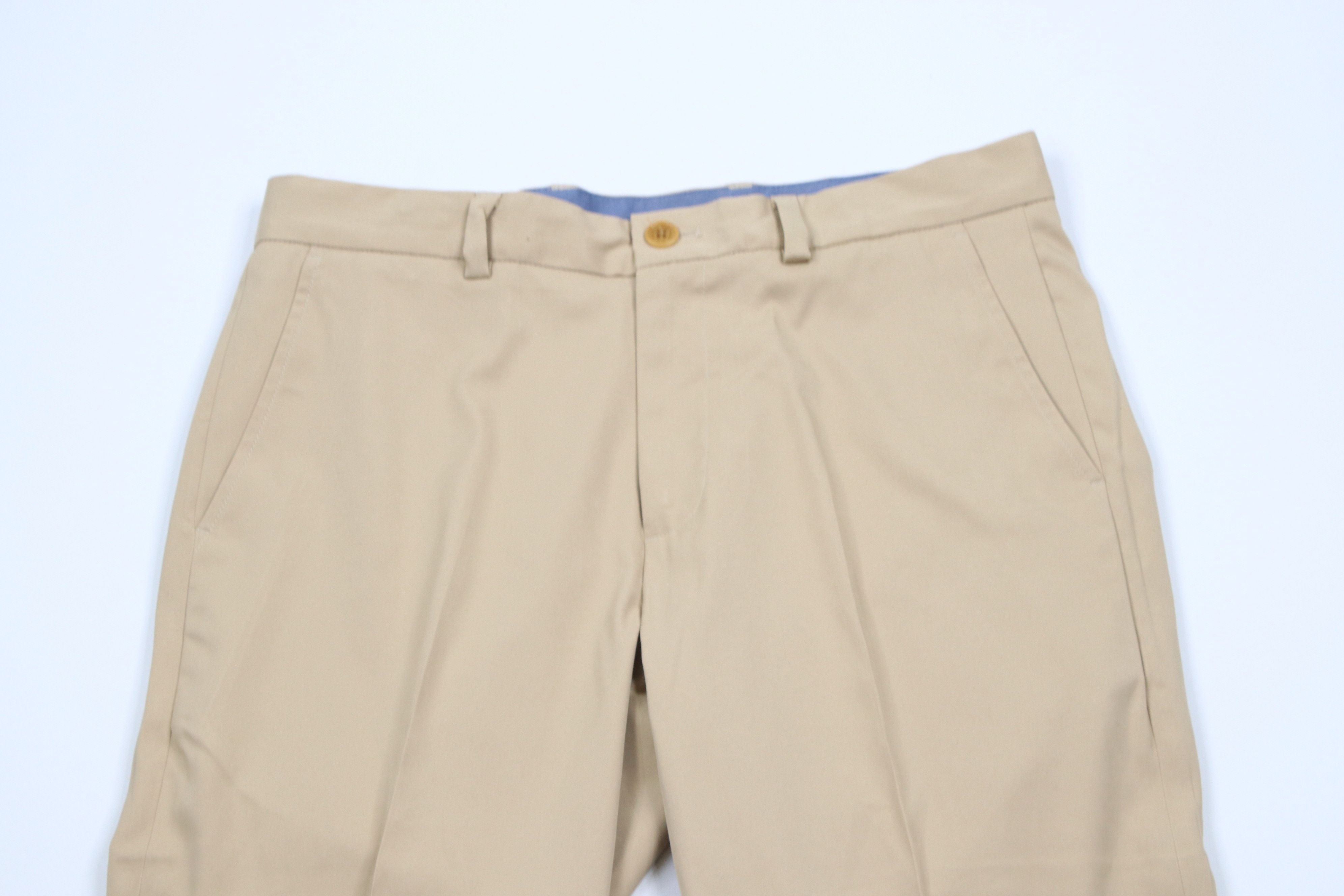 Brooks Brothers × Vintage Brooks Brothers Lightweight Flat Front Chino Pants Trousers Size US 32 / EU 48 - 2 Thumbnail