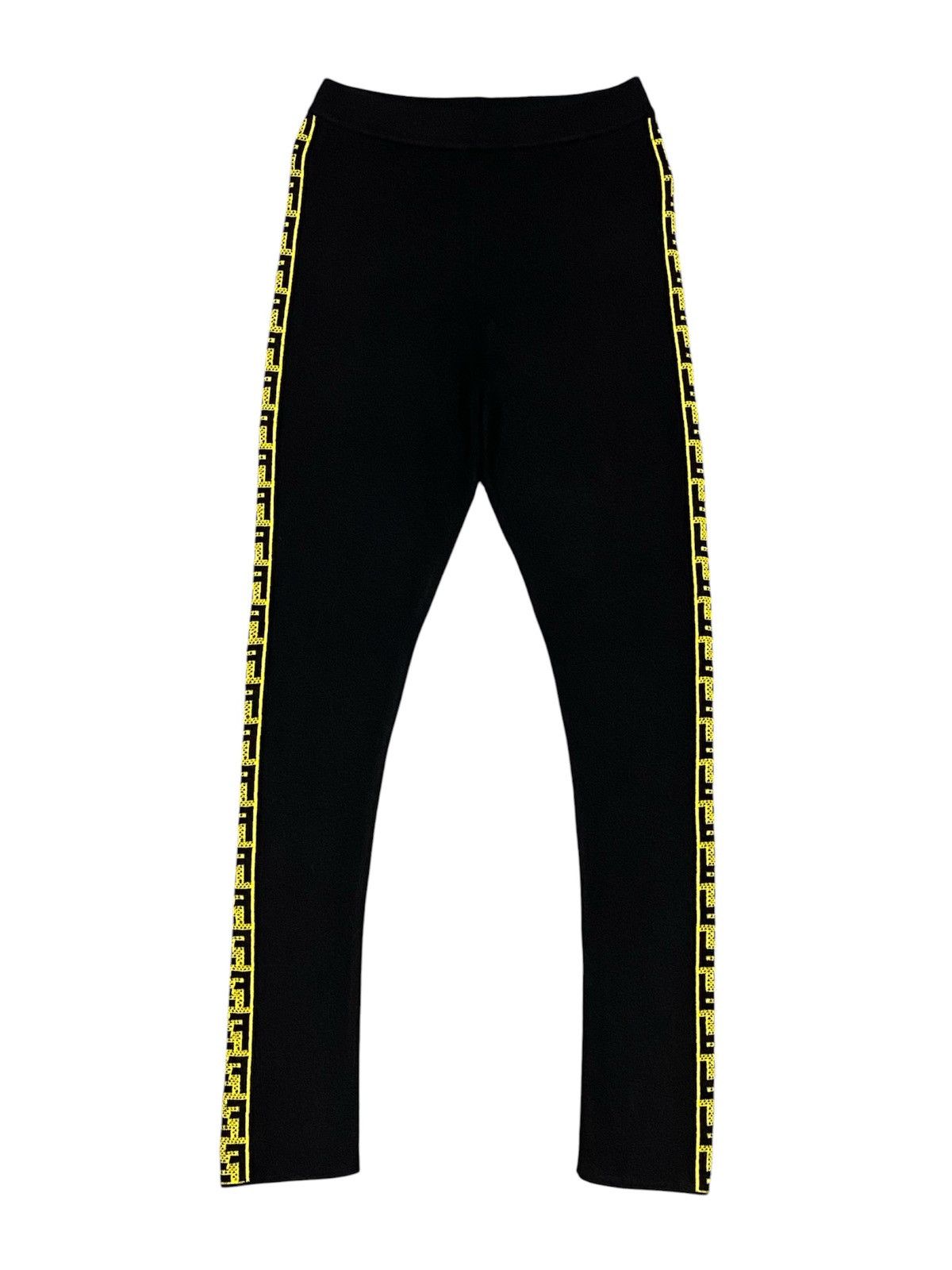 Fendi Fendi FF Tape Wool Leggings Size 28" / US 6 / IT 42 - 4 Thumbnail