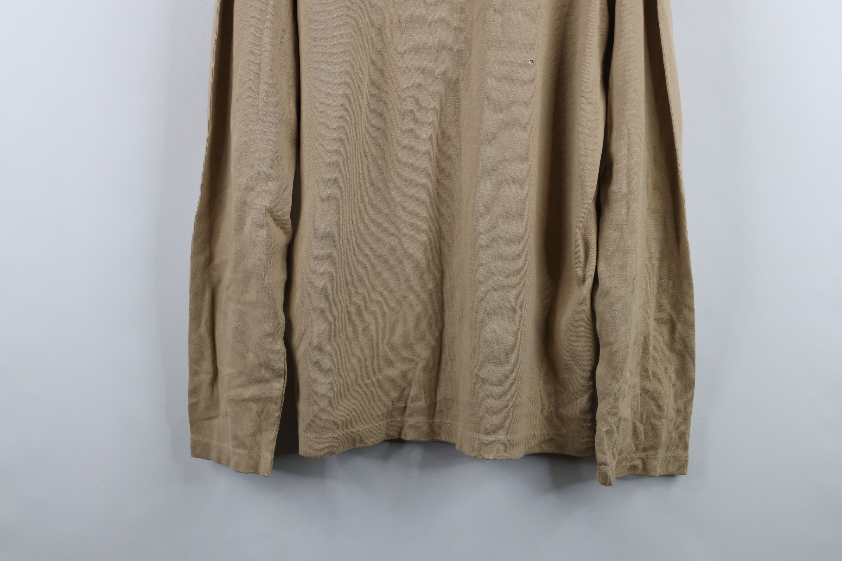 Vintage Deadstock Vintage 90s Streetwear Knit Long Sleeve T-Shirt Size US XL / EU 56 / 4 - 3 Thumbnail