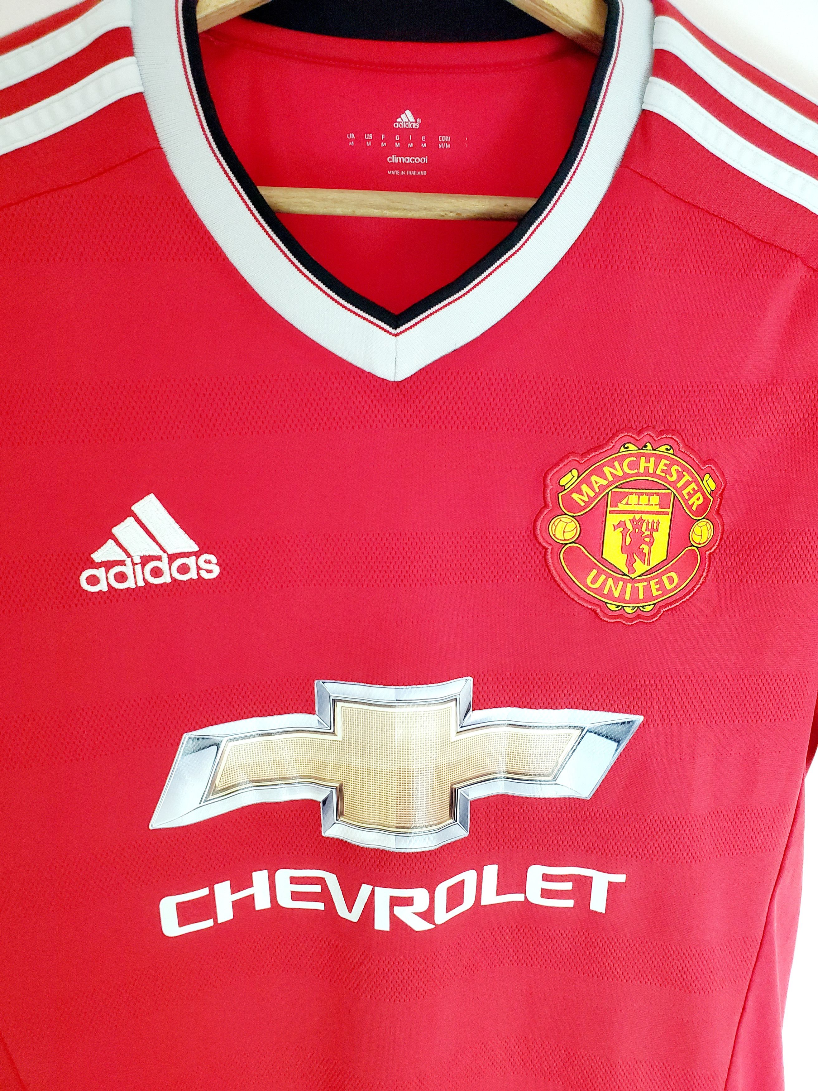 Adidas Manchester United Jersey 2015 2016 Home Shirt Adidas size M Size US M / EU 48-50 / 2 - 2 Thumbnail