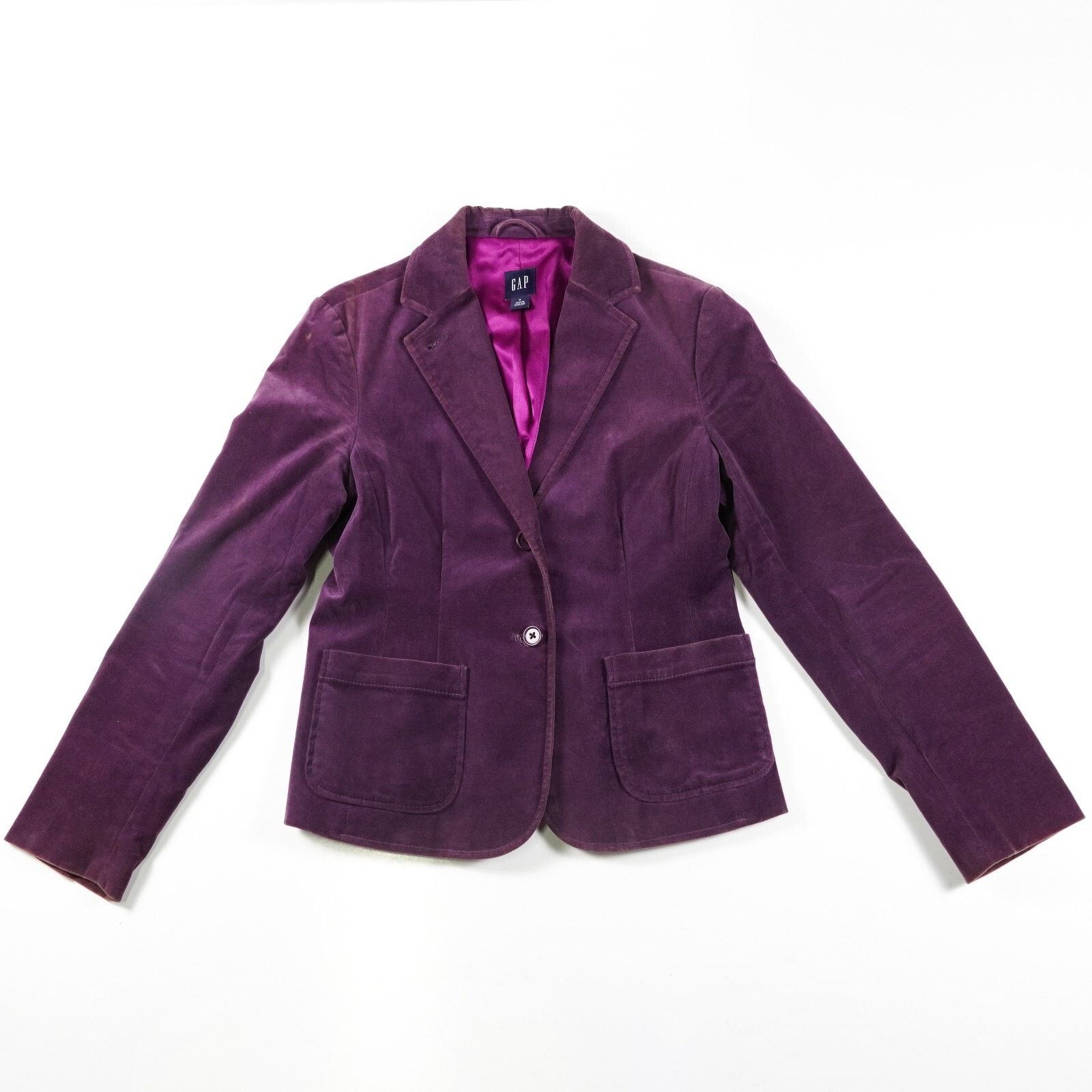 Gap Button Up Coat Long Sleeve Fancy Magician Jacket Size 8