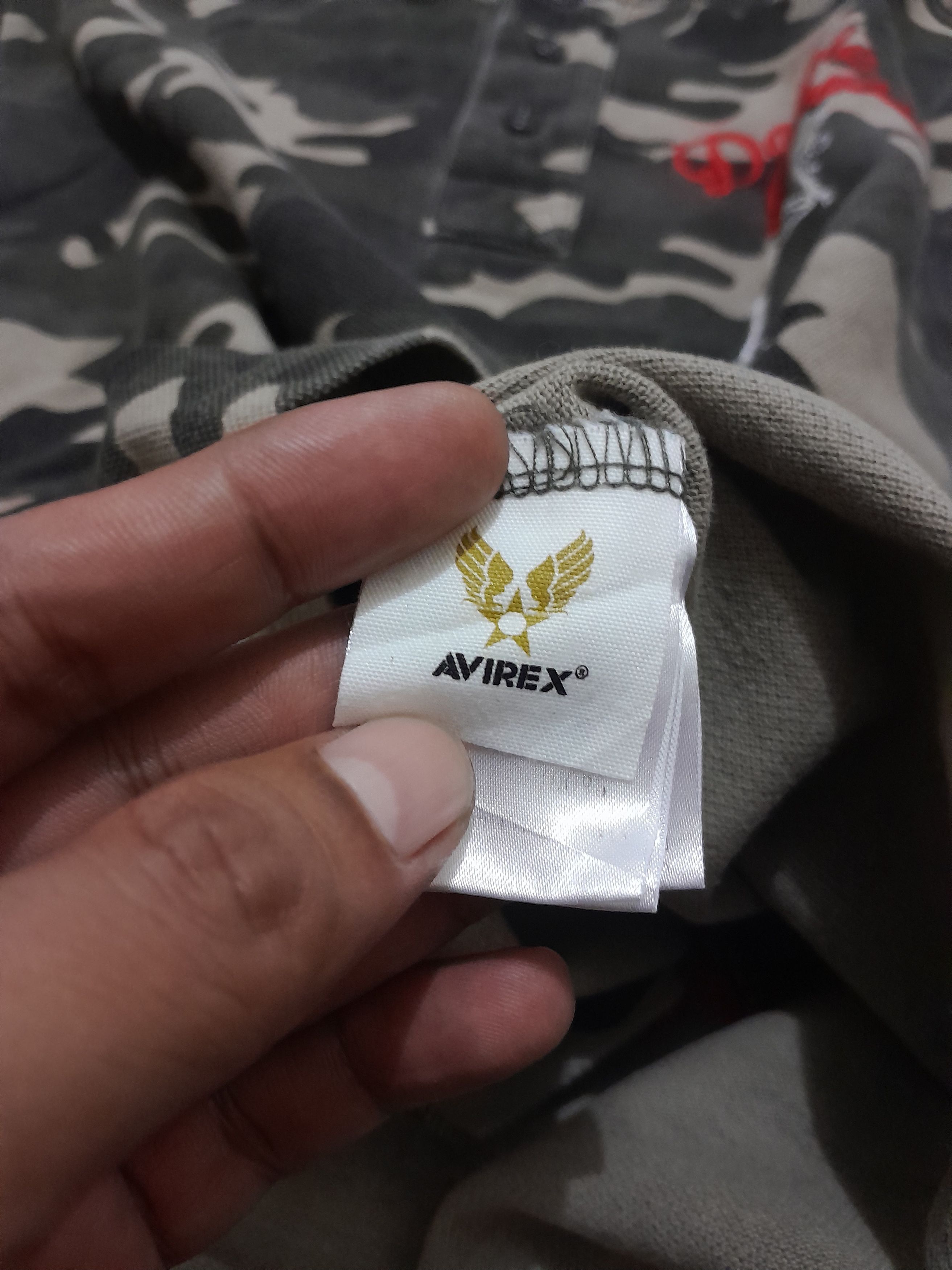 Avirex Avirex double trouble embroidery camo polo shirt Size US M / EU 48-50 / 2 - 5 Thumbnail