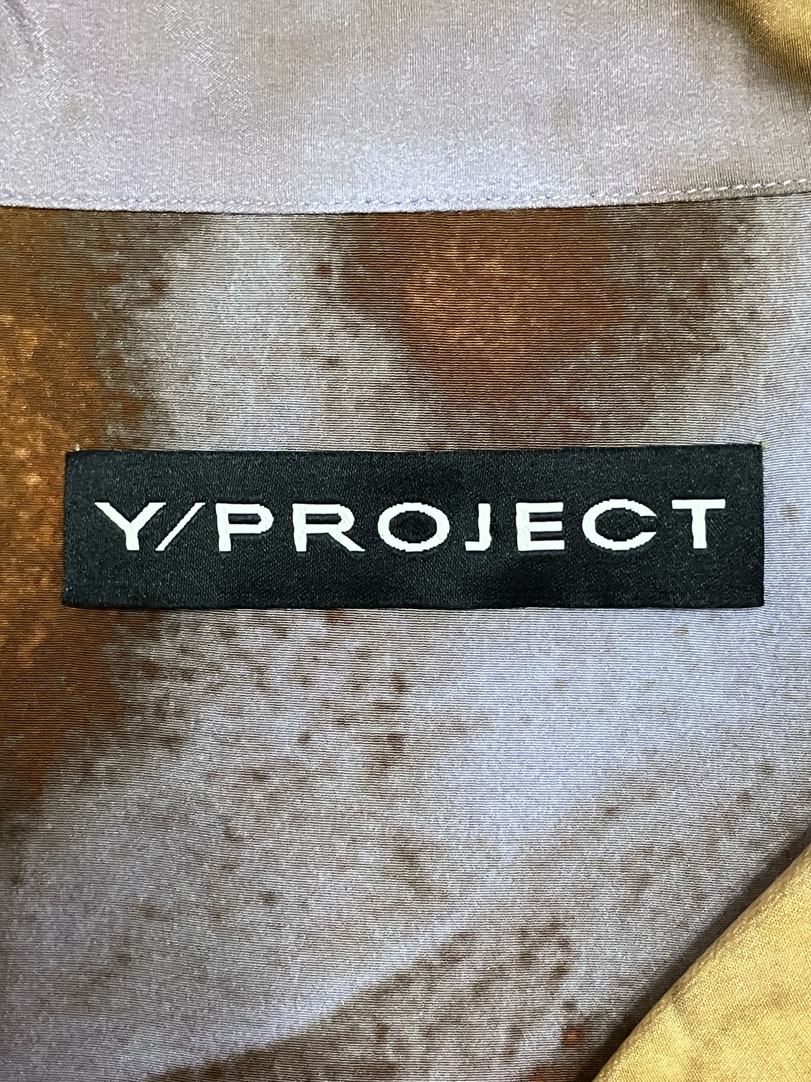 Y/Project FW21 NOSTALGIA PYJAMA SHIRT LILAC Size US M / EU 48-50 / 2 - 6 Thumbnail