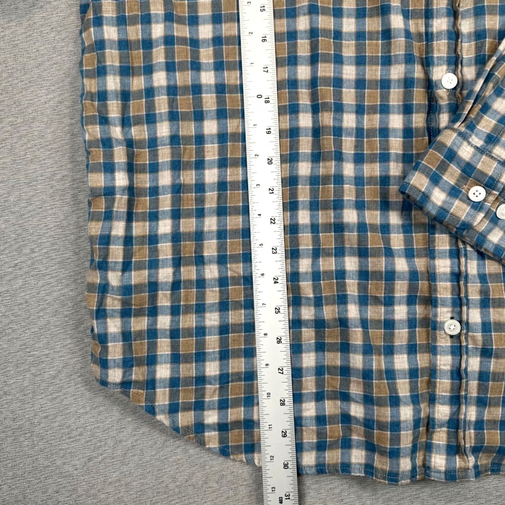 Orvis Orvis Classic Gingham Button Down Shirt Mens XL Long Sleeve Size US XL / EU 56 / 4 - 5 Thumbnail