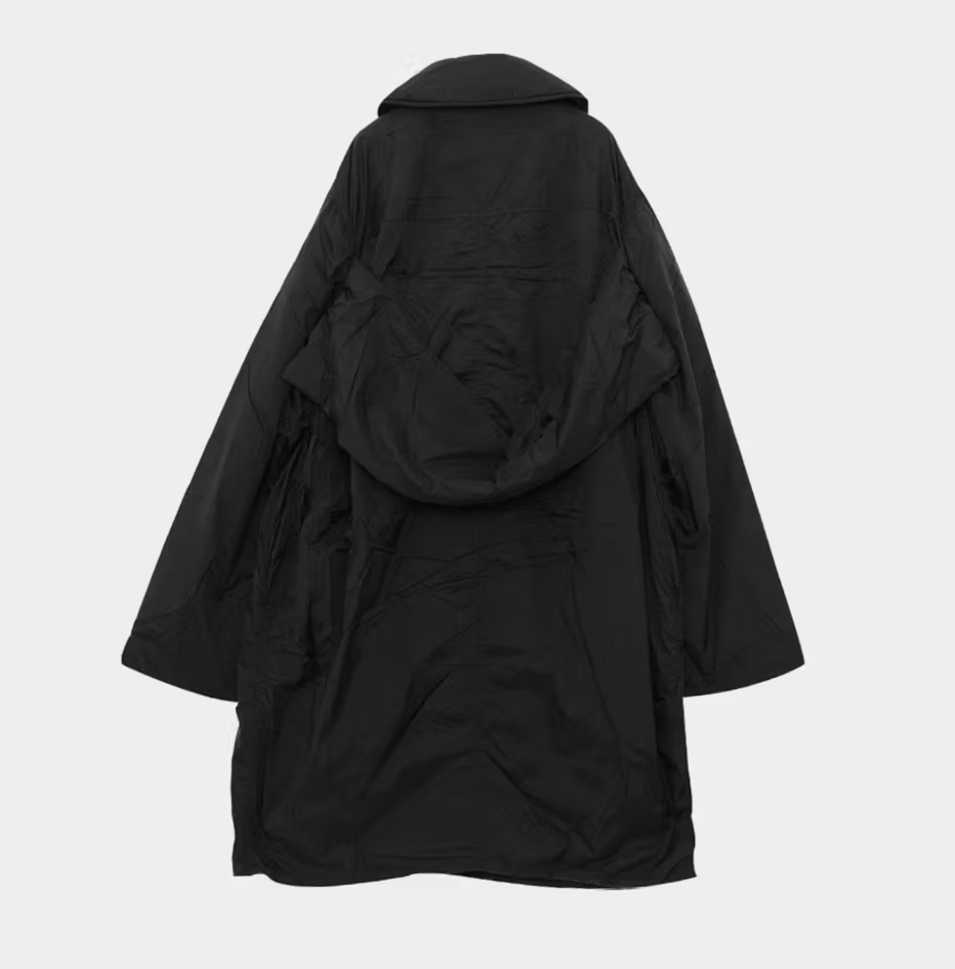 【Rick Owens】DRELLA PARKA IT46 black Rick Owens Drkshdw Rick Owens DRKSHDW Drella Parka Black Padded