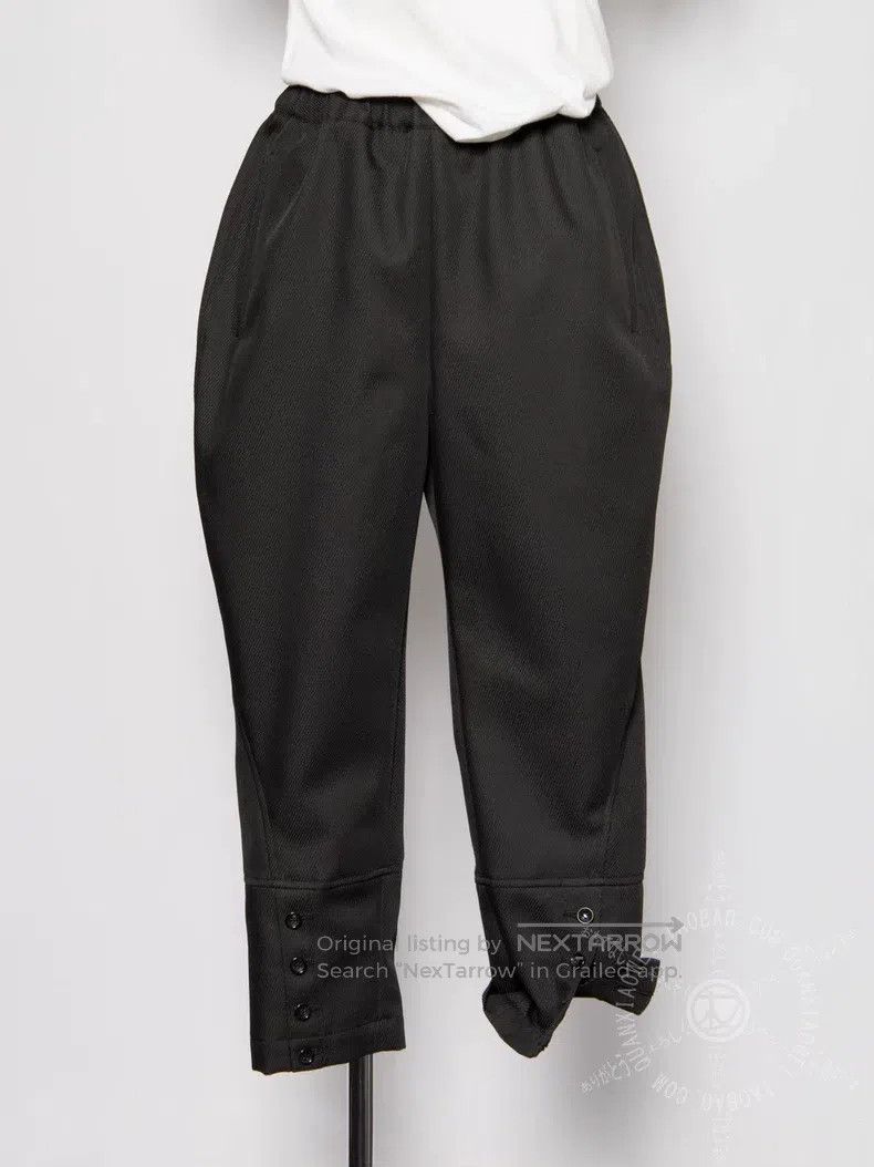 Comme des Garcons Comme Des Garcons size XS Black polyester riding pants Size 23" - 2 Thumbnail
