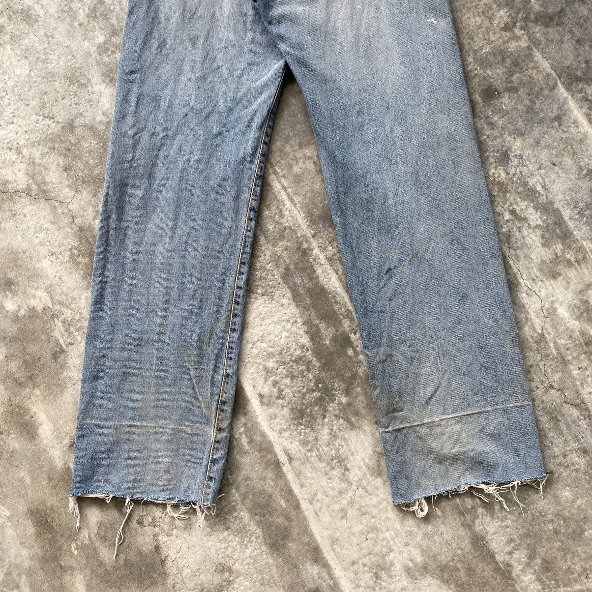 Vintage Vintage Y2K Edwin Selvedge Distressed w32 Size US 32 / EU 48 - 11 Thumbnail