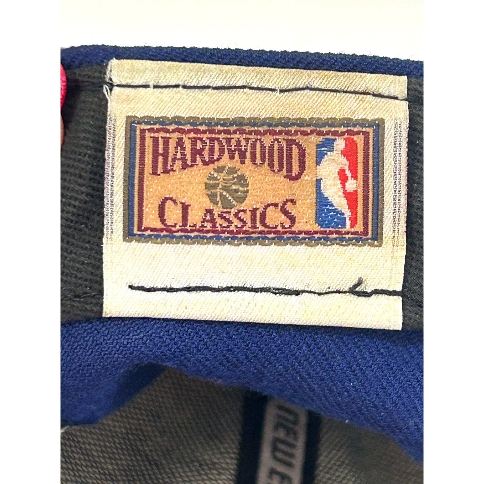 New Era NY Nets Hardwood Classics New Era Cap Blue Red 6 7/8 Logo Te Size ONE SIZE - 12 Thumbnail