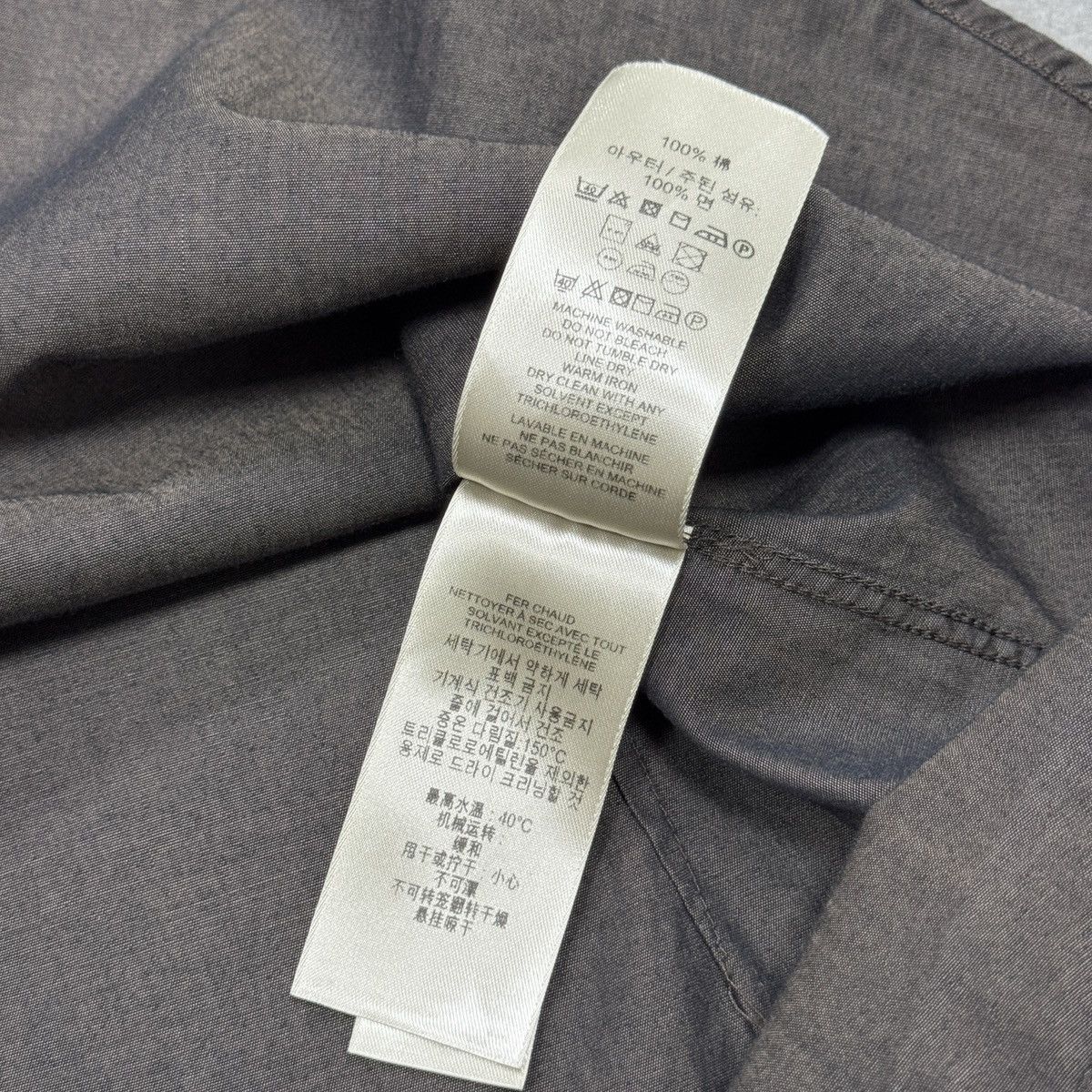 Burberry Burberry London Brown Button Shirt Long Sleeve Size 16-41 Size US M / EU 48-50 / 2 - 14 Thumbnail