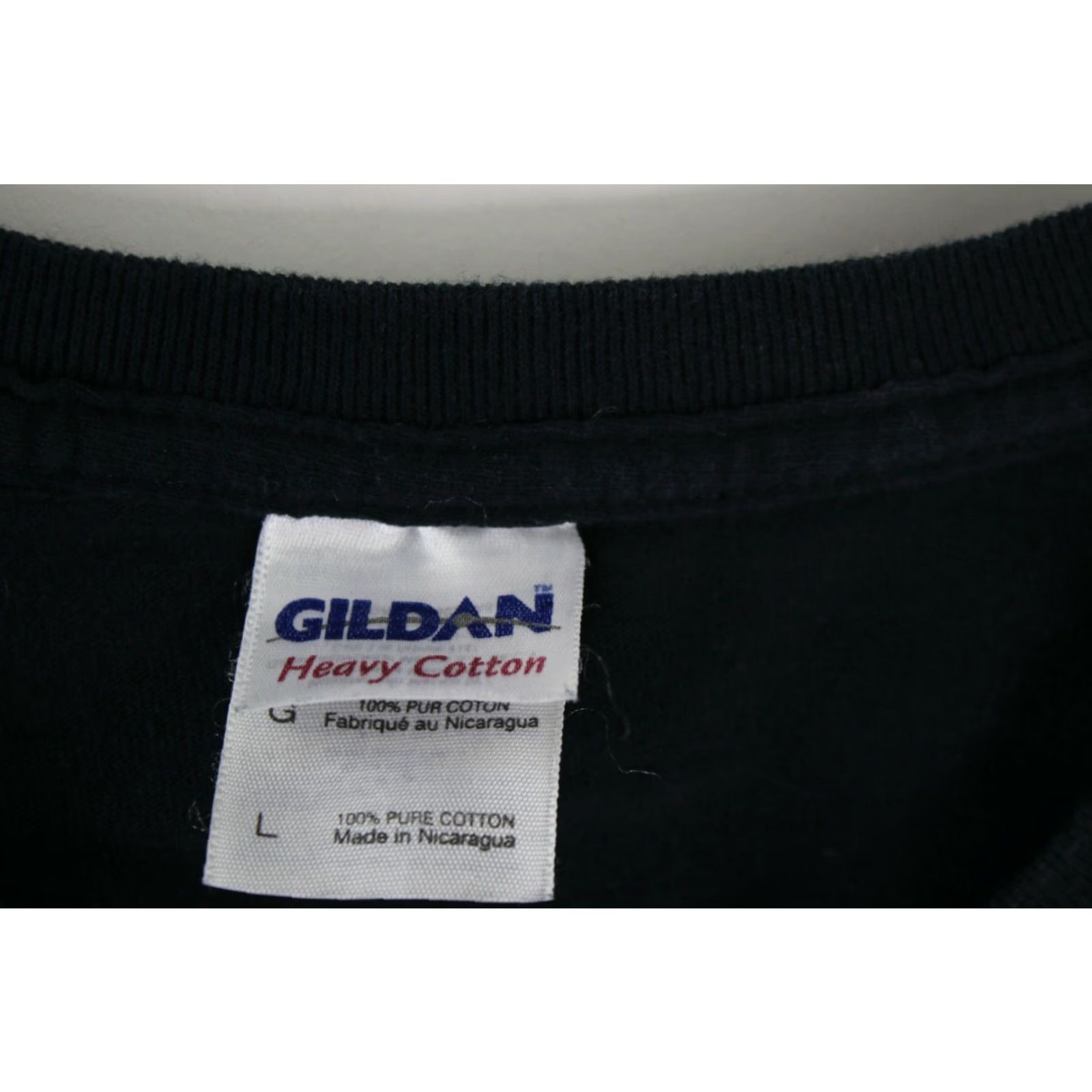 Gildan VINTAGE Gildan Ignite Logo Graphic T-Shirt Black Large Mens 90s Size US L / EU 52-54 / 3 - 5 Thumbnail