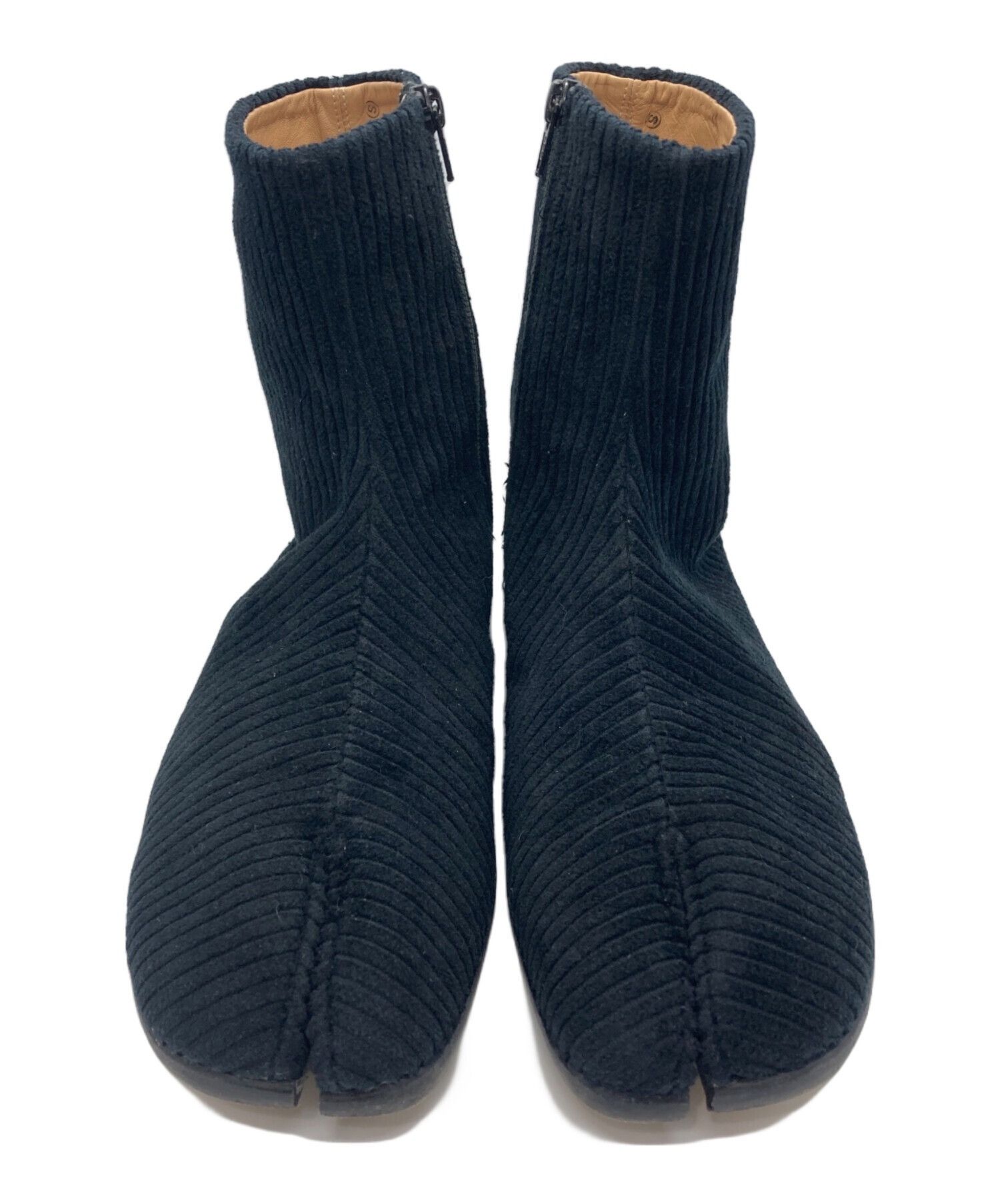 Maison Margiela MAISON MARGIELA Corduroy Tabi Boots Black 43 Size US 10 / EU 43 - 2 Thumbnail