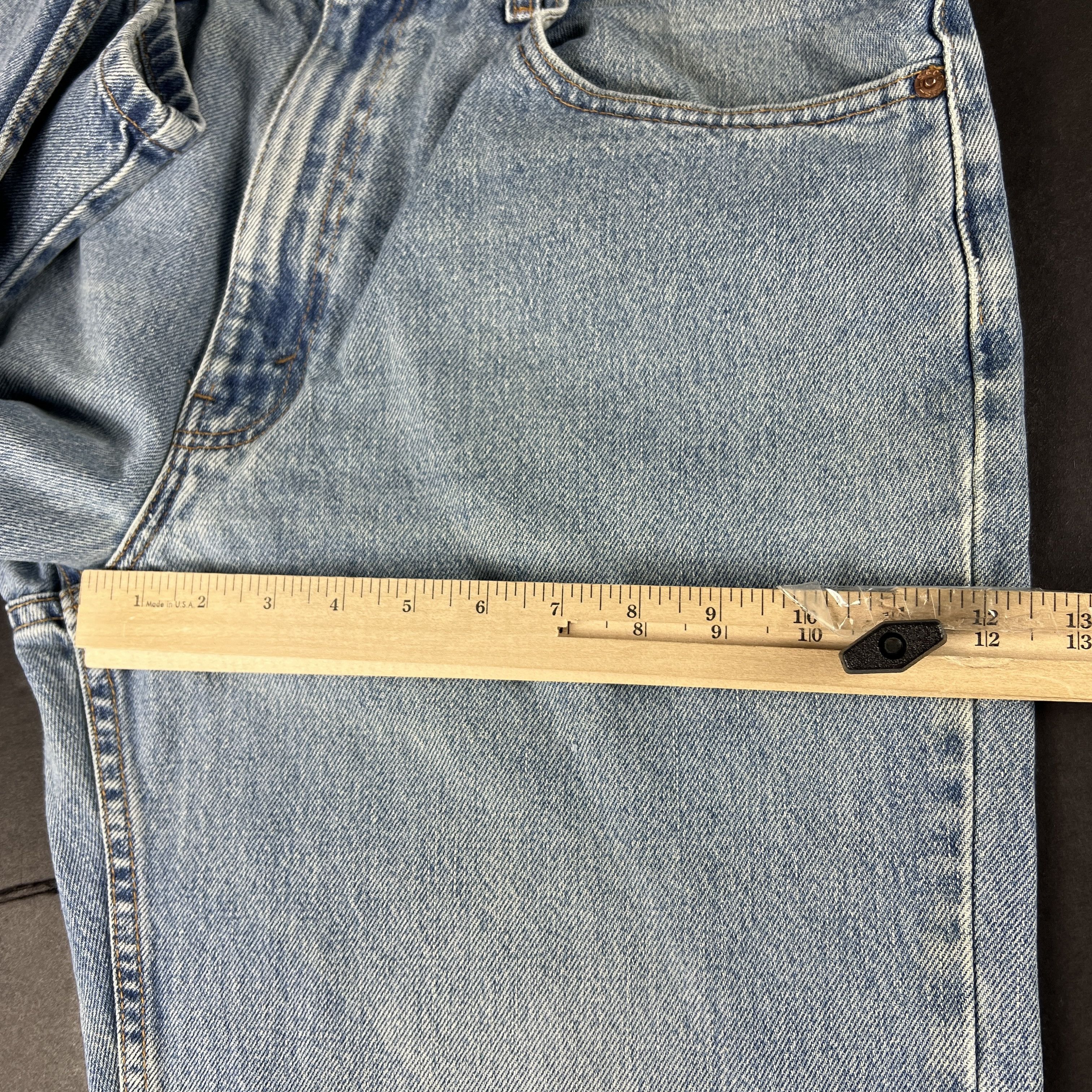 Levi's × Vintage Y2K Levi's Jeans 550 Relaxed Blue Dingy Denim Size US 34 / EU 50 - 19 Thumbnail