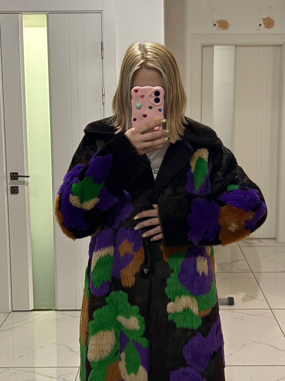 Other Faux fur coat by Marc Cain. Size M / US 6-8 / IT 42-44 - 2 Thumbnail