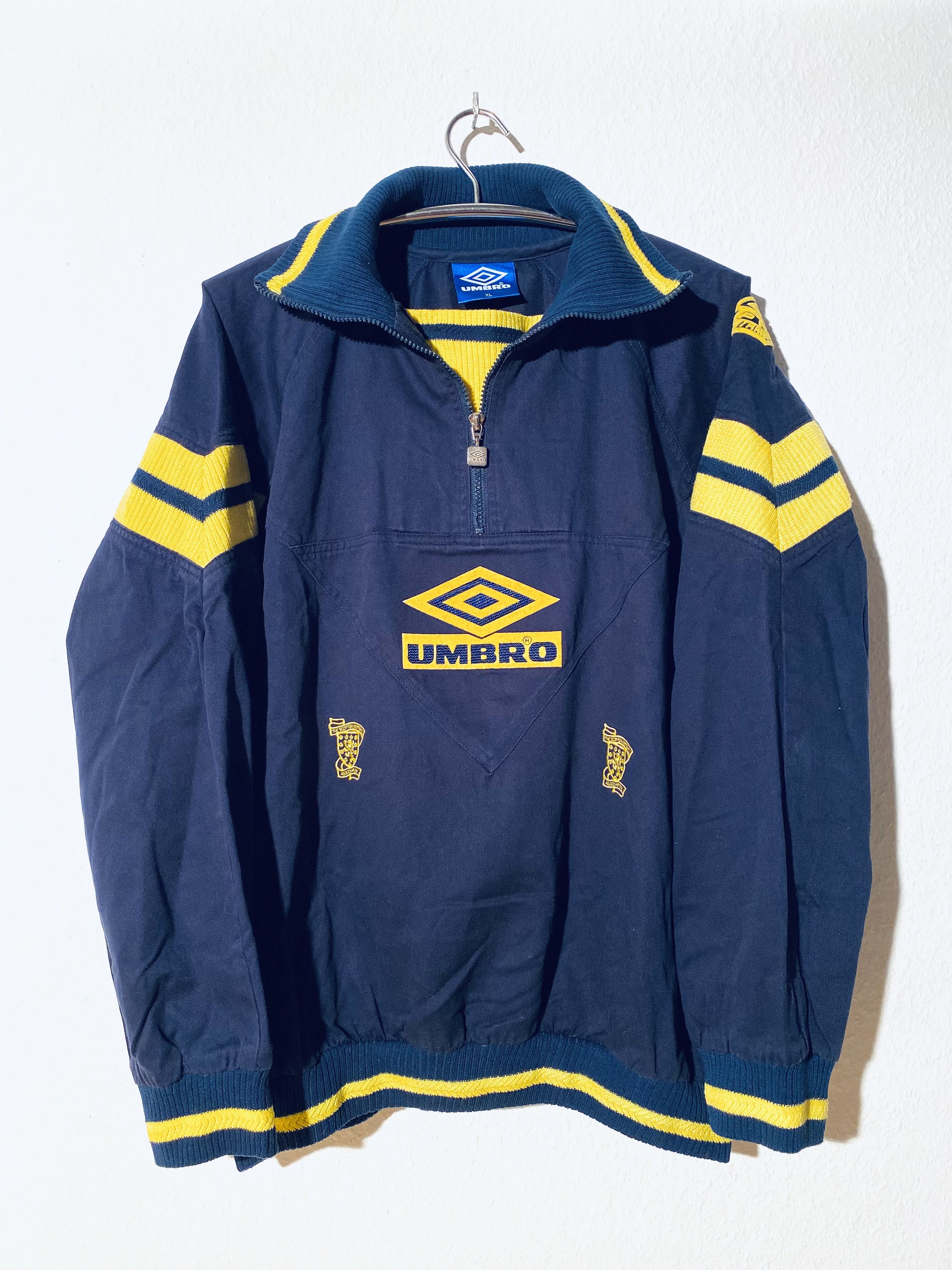 Umbro Scotland Training Drill Top 1993 1995 Size US XL / EU 56 / 4 - 1 Thumbnail