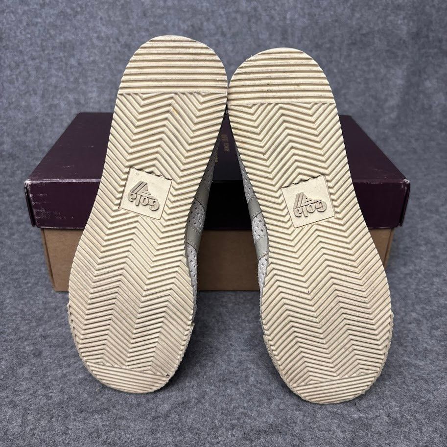 Gola Gola Harrier Gray Suede Perforated Trainer Sneakers Womens 8 Size US 8 / IT 38 - 7 Thumbnail
