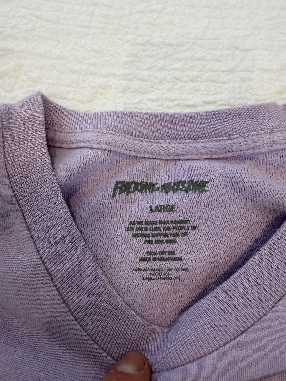 Fucking Awesome Fucking Awesome FA Press T-Shirt Size US L / EU 52-54 / 3 - 3 Thumbnail