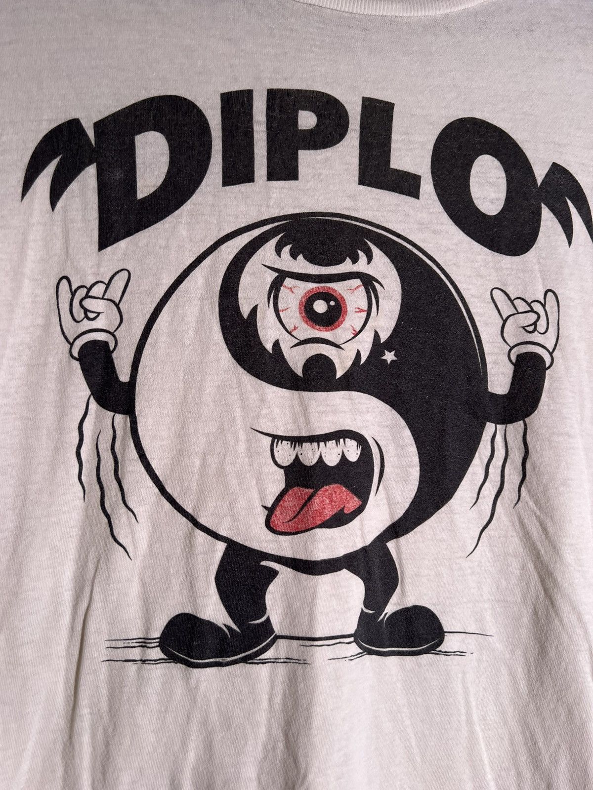 Vintage Late Y2K 2000’s VTG Vintage Diplo EDM Rave Monster Retro Tee Size US M / EU 48-50 / 2 - 6 Thumbnail