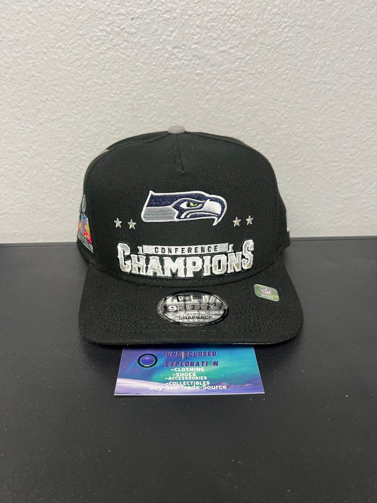 NFL Seattle Seahawks 2025-26 Conference Champion Locker Room hat Size ONE SIZE - 2 Thumbnail