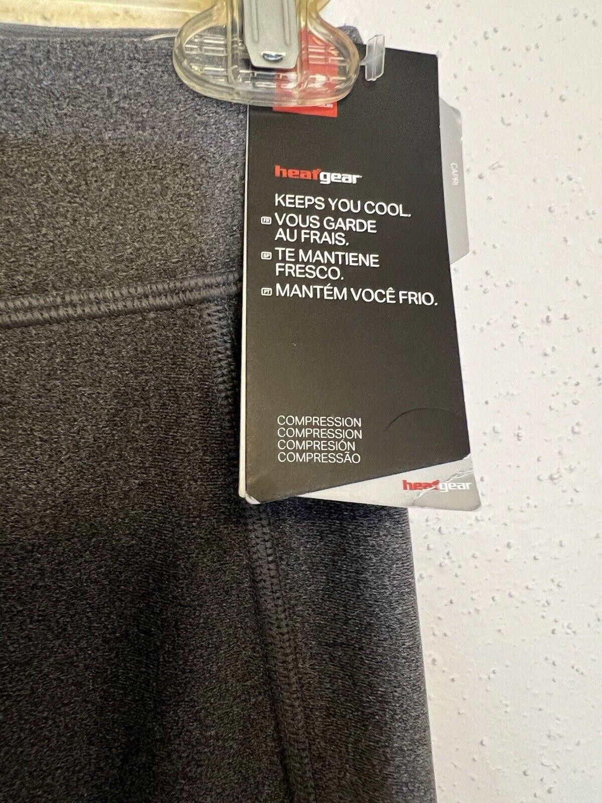 Under Armour NWT Women's Under Armour Capri Leggings Gray Medium M Size 32" / US 10 / IT 46 - 3 Thumbnail