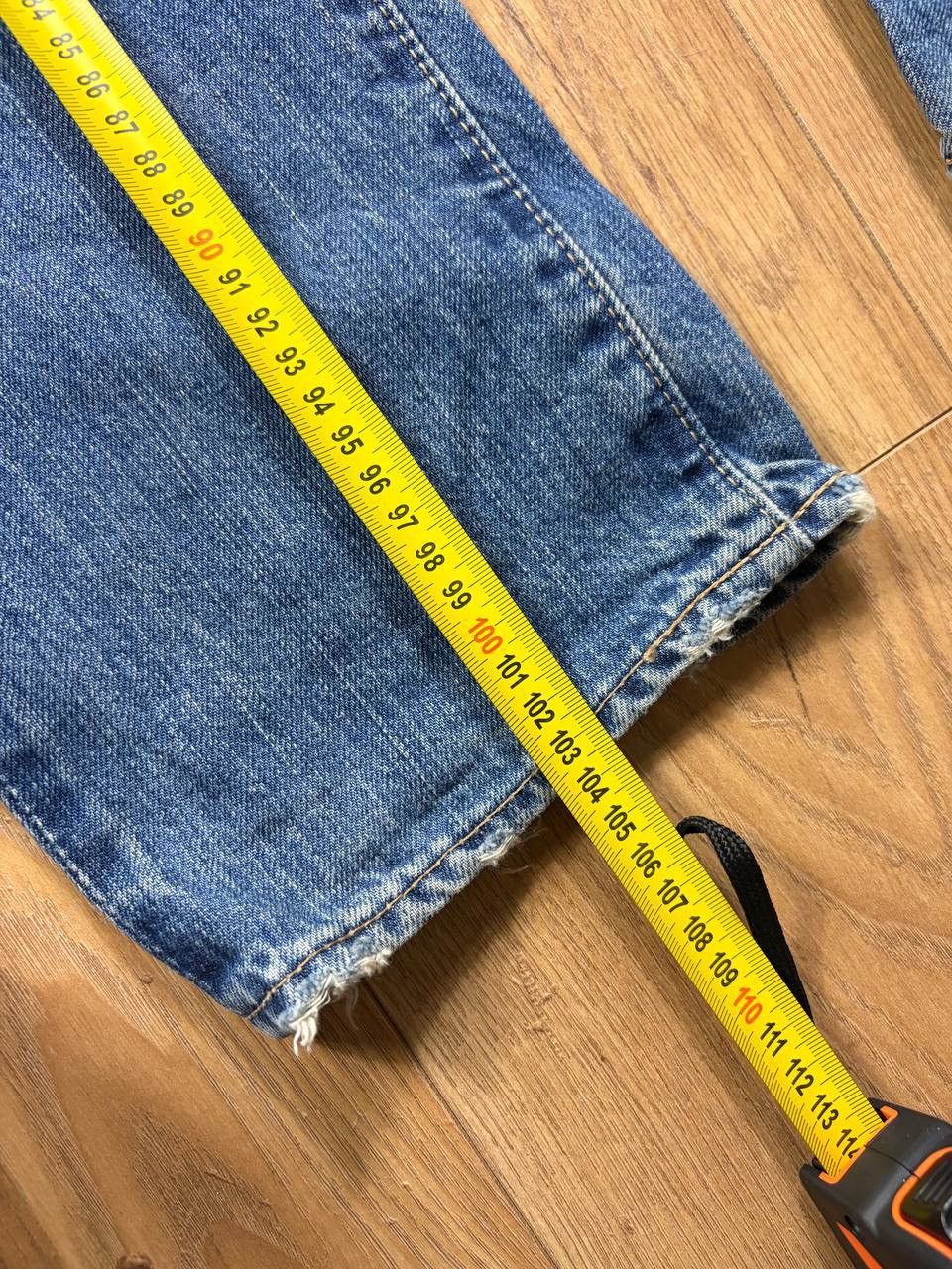 Hysteric Glamour HYSTERIC GLAMOUR RIPPED DISTRESSED DENIM JEANS Y2K ARCHIVE Size US 32 / EU 48 - 11 Thumbnail