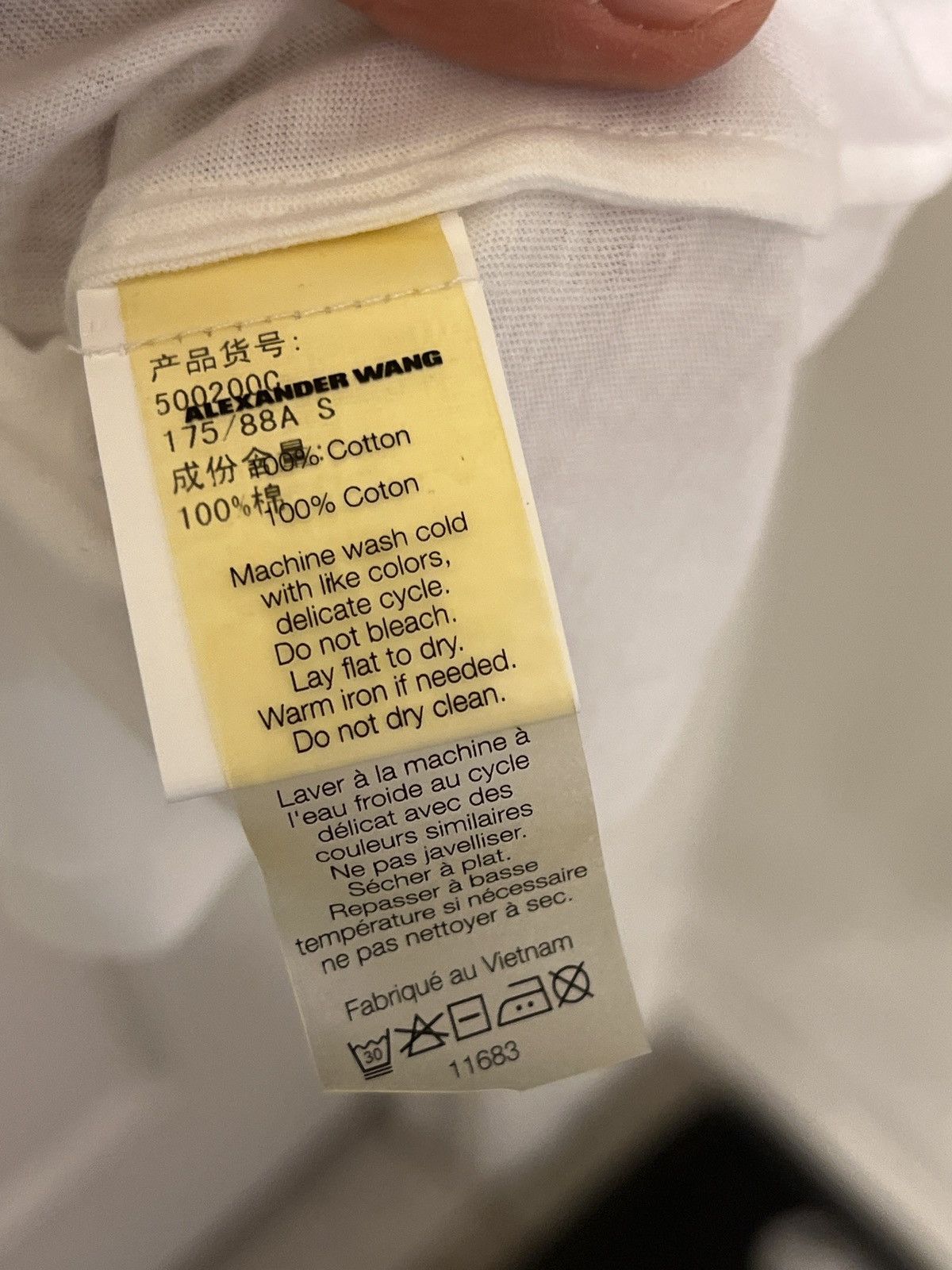 Alexander Wang × T by Alexander Wang T by Alexander Wang sz S Cotton Crewneck Size US S / EU 44-46 / 1 - 3 Thumbnail