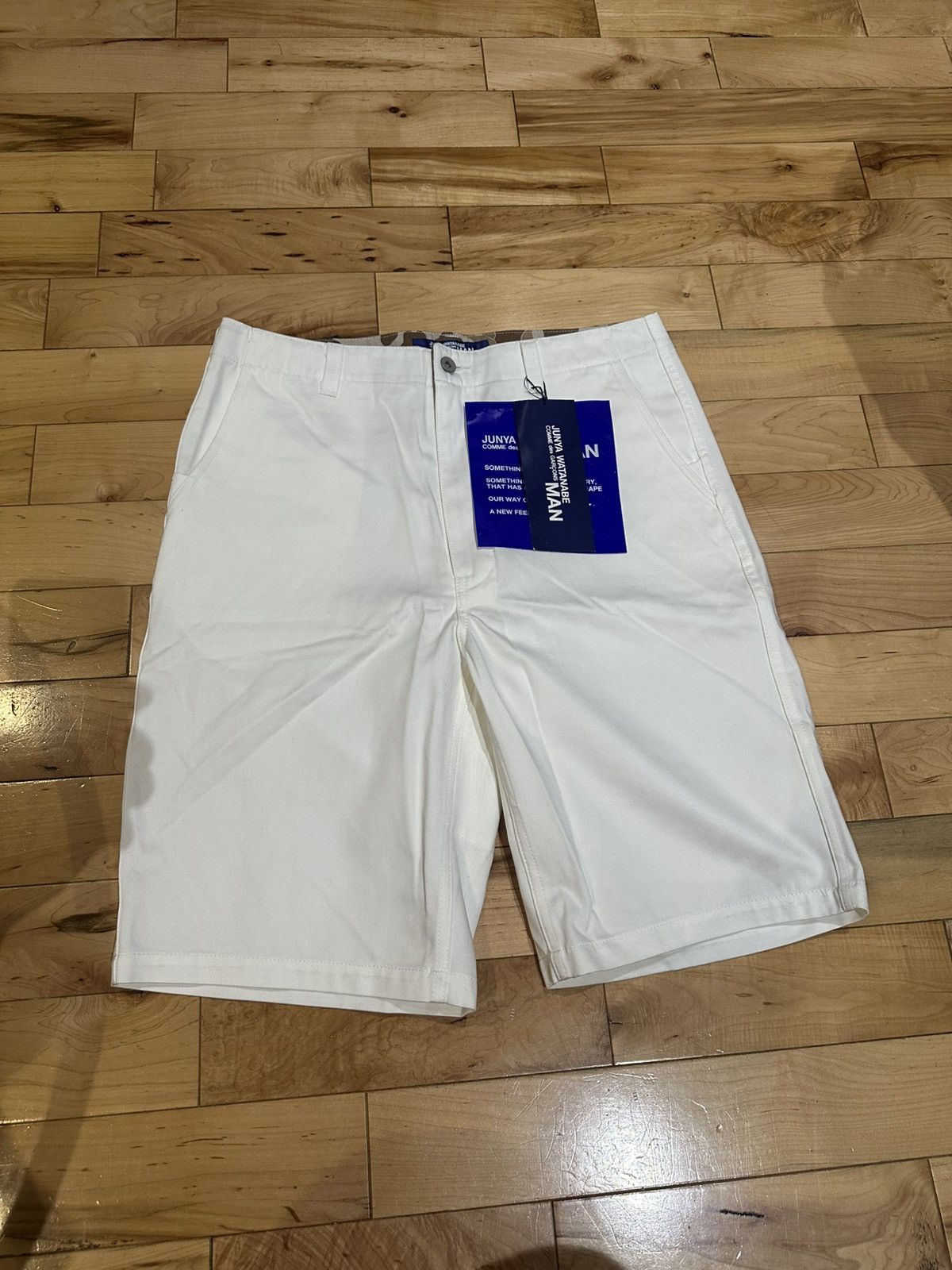 Comme des Garcons CDG Man Duck Camo Pocket Shorts Large