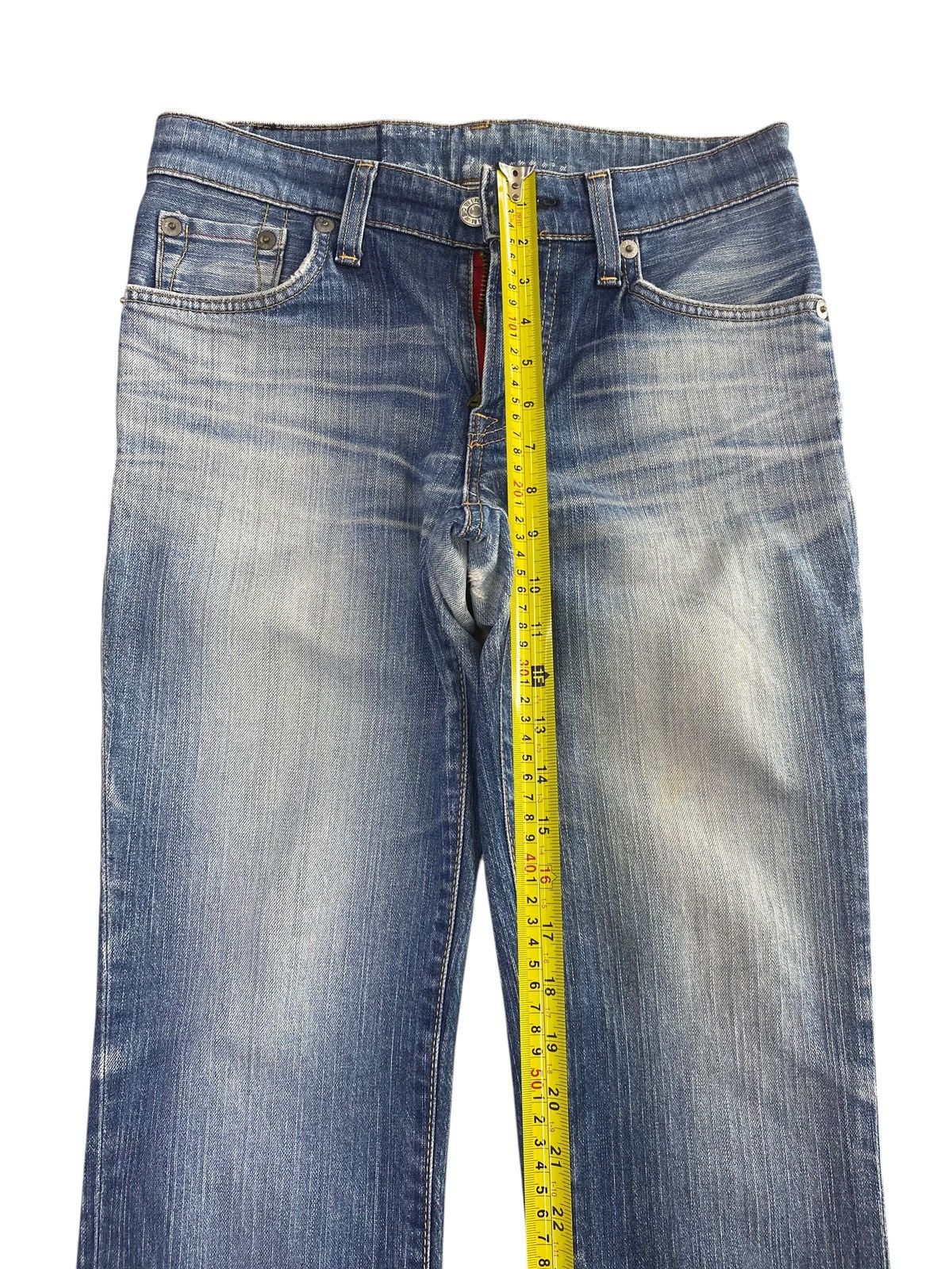 Edwin Edwin Blue Trip Light Blue Wash Style Straight Cut Jeans Size US 30 / EU 46 - 6 Thumbnail