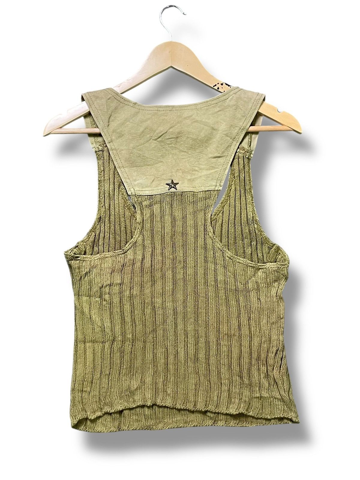 Designer × Japanese Brand × Vintage Gaetano Navarra Knitted Tank Top (43) Size S / US 4 / IT 40 - 4 Thumbnail