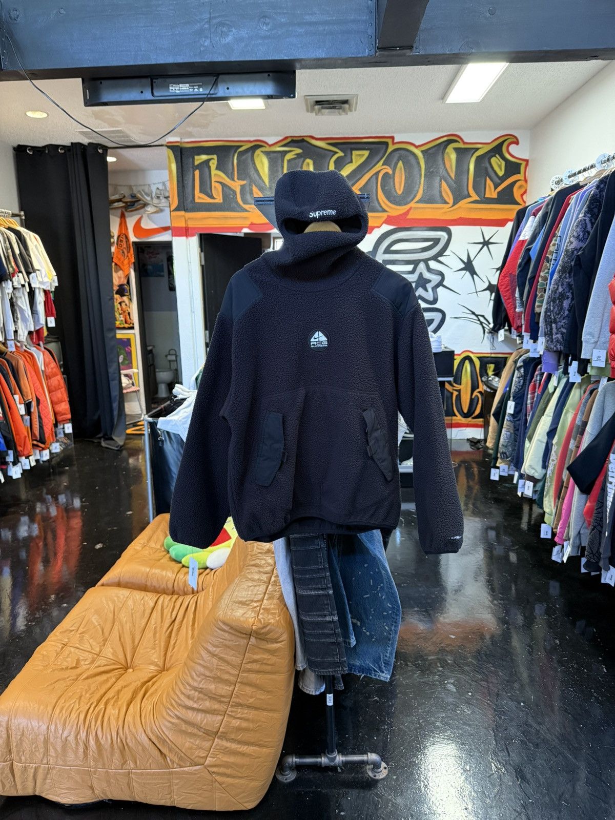 Supreme Nike ACG Fleece  Pullover BLK M Supreme Nike ACG Fleece Pullover Black Men's - FW22 - US