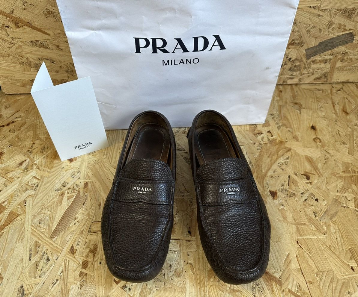 Prada moccasins size 11-11,5 US