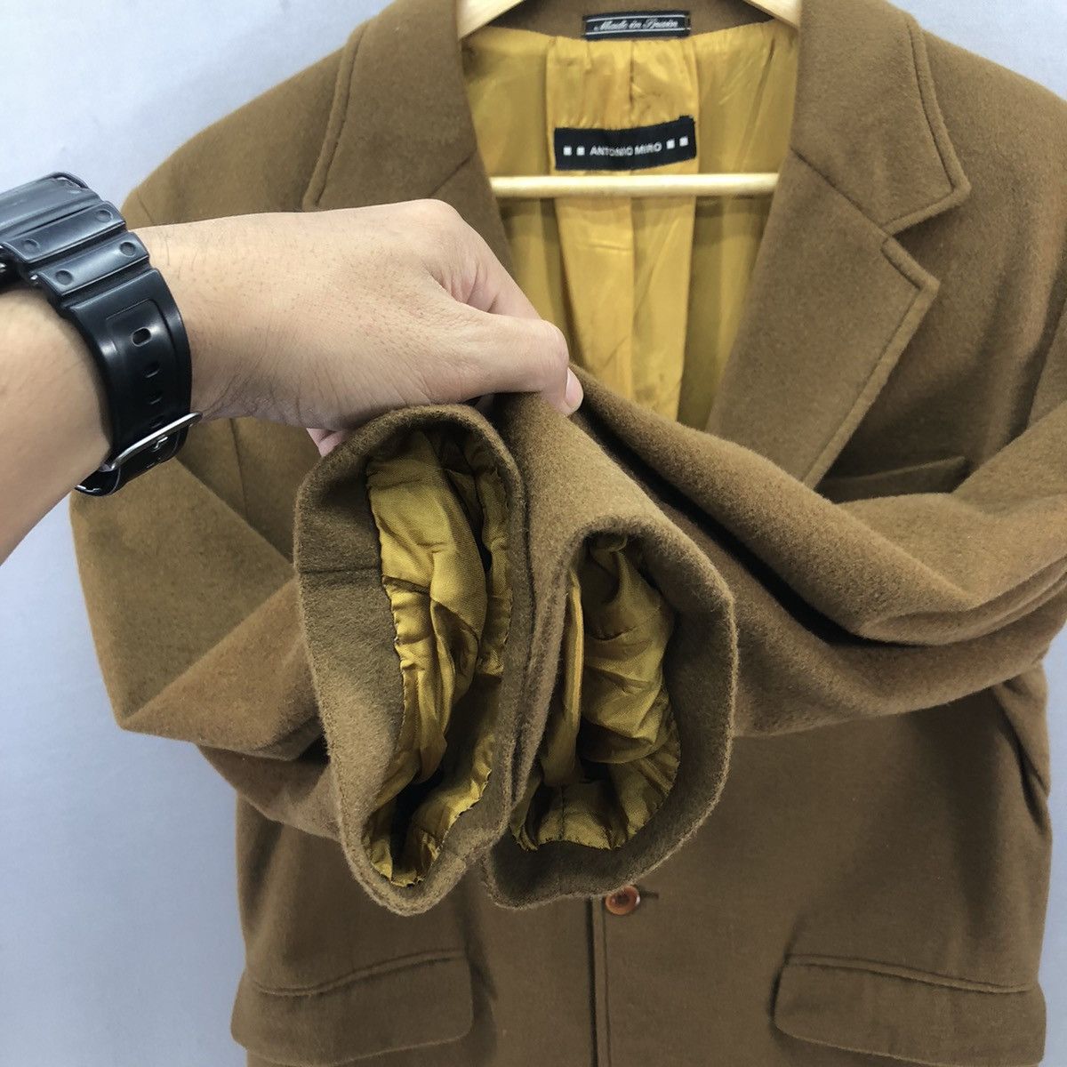 ANTONIO MIRO Vintage Antonio Miro Wool Blazer - Made In Spain Size US S / EU 44-46 / 1 - 7 Thumbnail