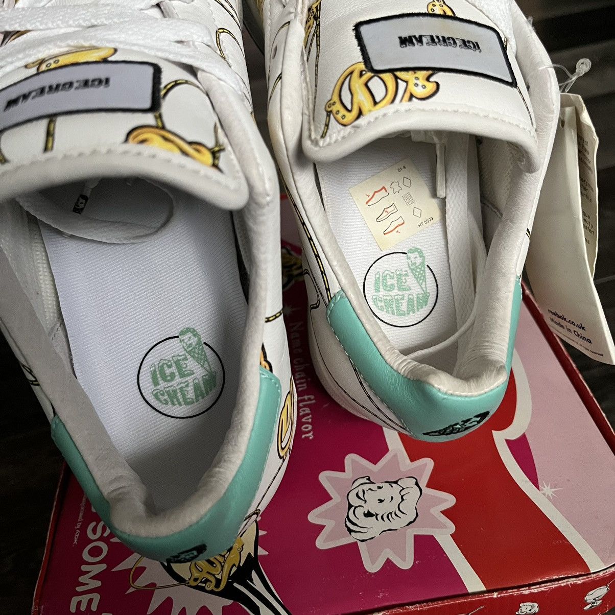 Pharrell RARE OG BBC ICE CREAM REEBOK NAME CHAIN BOUTIQUE LOW SHOES Size US 8 / IT 38 - 7 Thumbnail