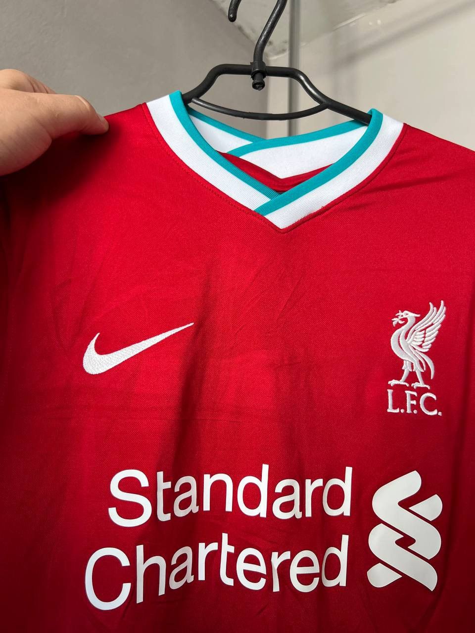Nike 2020/21 FC LIVERPOOL HOME SOCCER JERSEY FOOTBALL SHIRT NIKE Size US M / EU 48-50 / 2 - 17 Thumbnail
