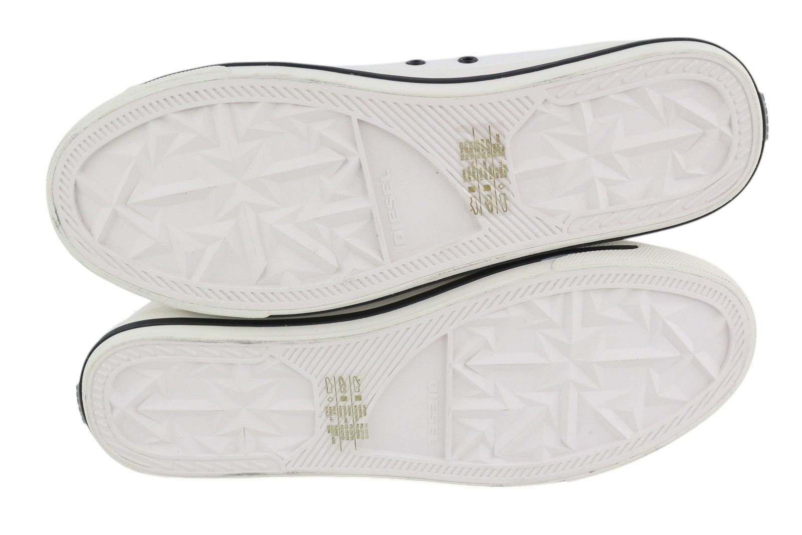 Diesel S-ASTICO LOW CUT EU46 White Lace Almond Toe Sneakers 40829 Size US 13 / EU 46 - 9 Thumbnail