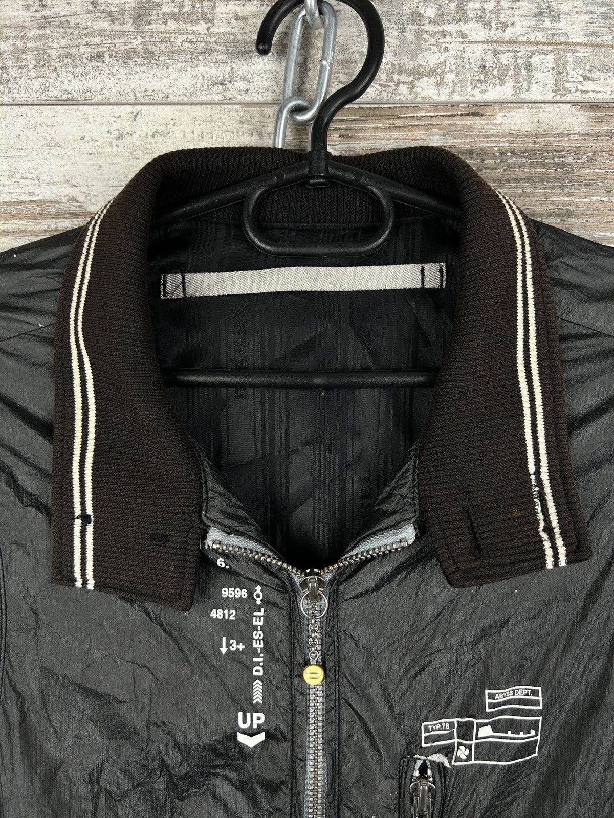 Diesel × Vintage Mens Vintage Diesel Project jacket y2k streetwear rare Size US L / EU 52-54 / 3 - 7 Thumbnail