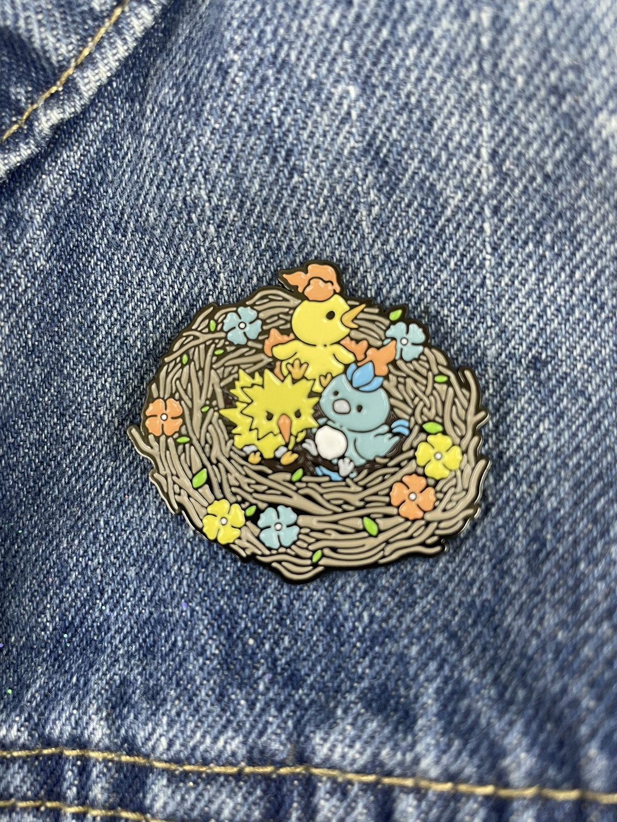 Other Pokemon Legendary Bird Trio Enamel Pin Set Size ONE SIZE - 1 Thumbnail
