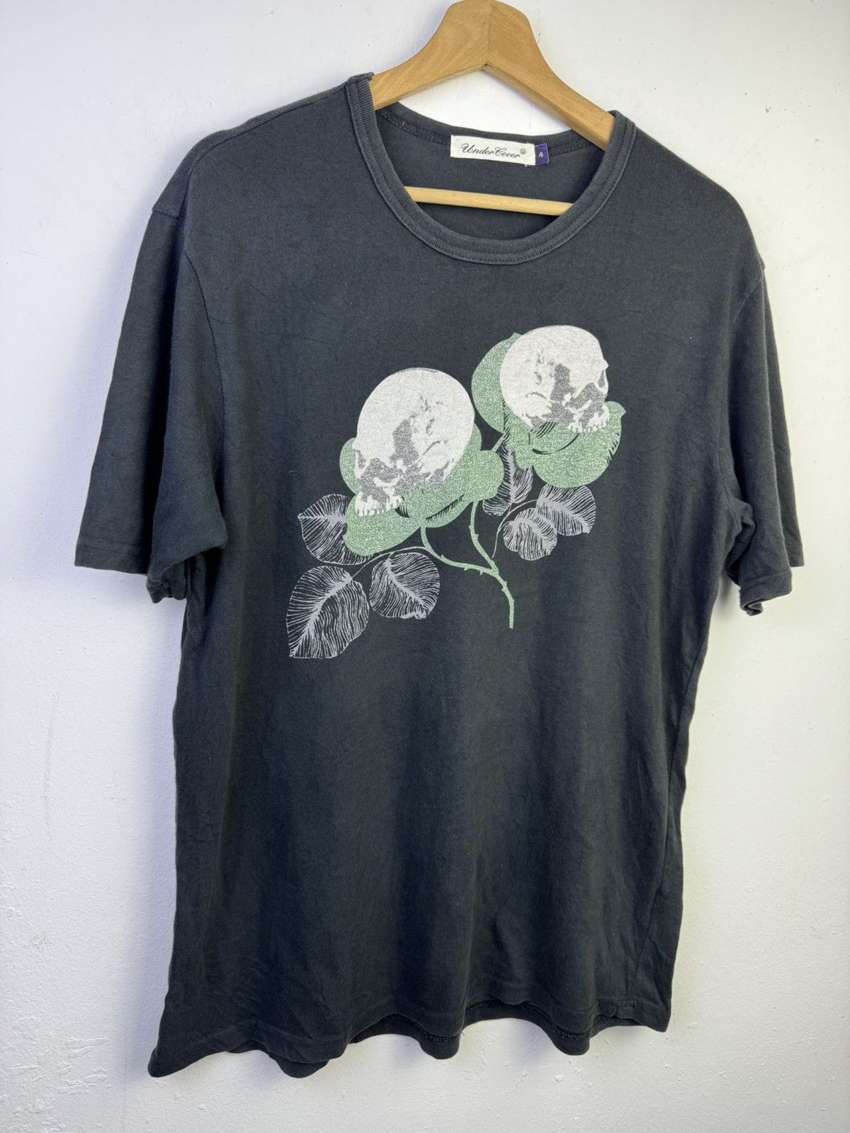 Undercover Undercover Skull Flower tshirt Size US L / EU 52-54 / 3 - 2 Thumbnail