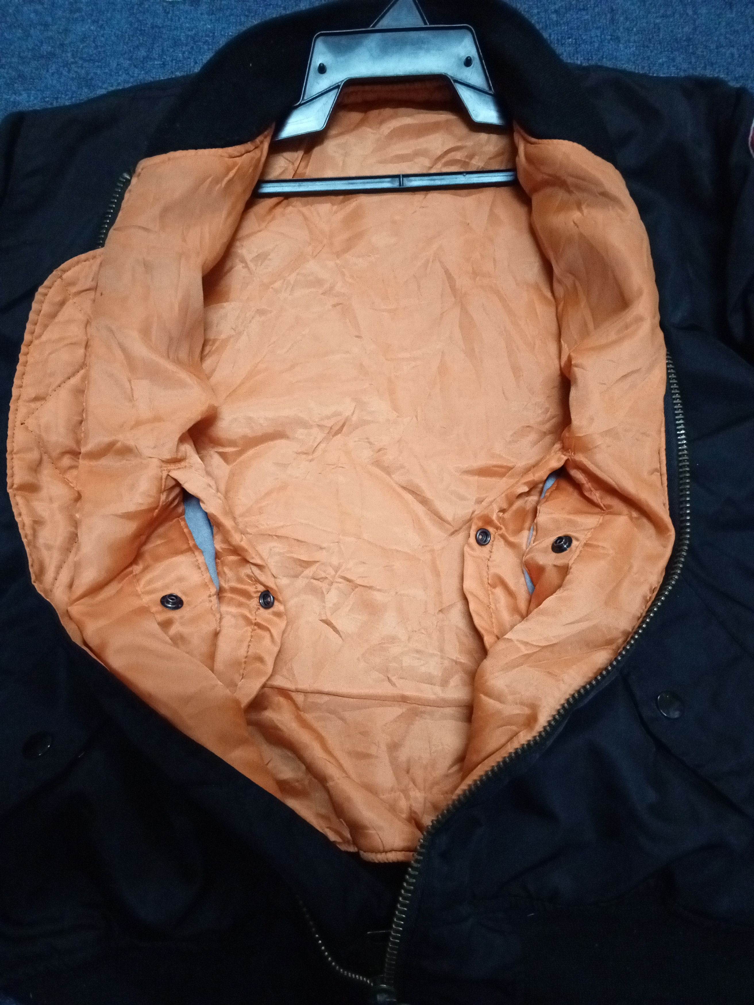Vintage VTG TOP GUN USA BOMBER JACKET RARE Size US XL / EU 56 / 4 - 12 Thumbnail