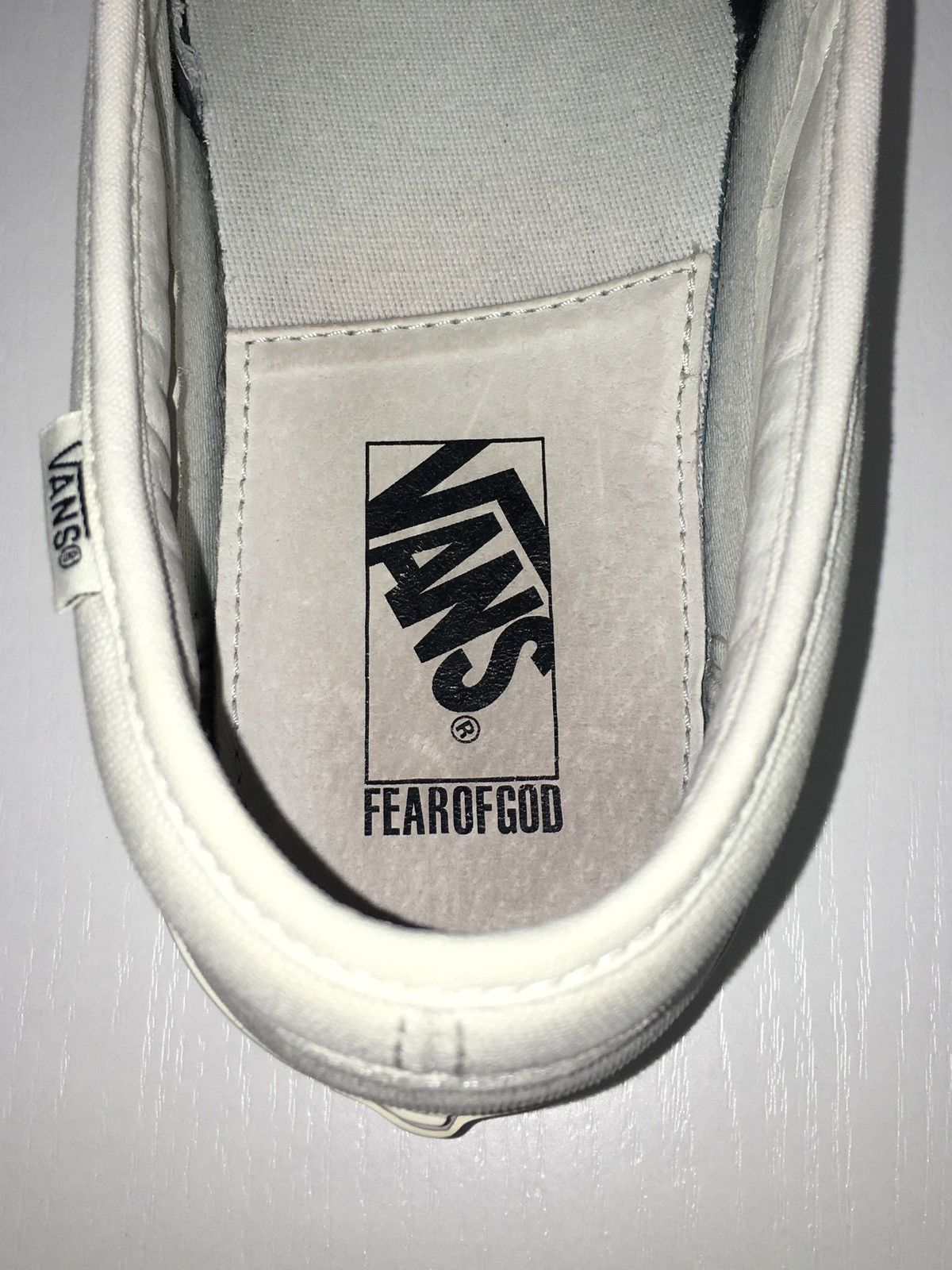 Fear of God × Vans shoes VANS x FEAR OF GOD FOG Slip-on 47 V DX sneakers y2k Size US 11 / EU 44 - 6 Thumbnail