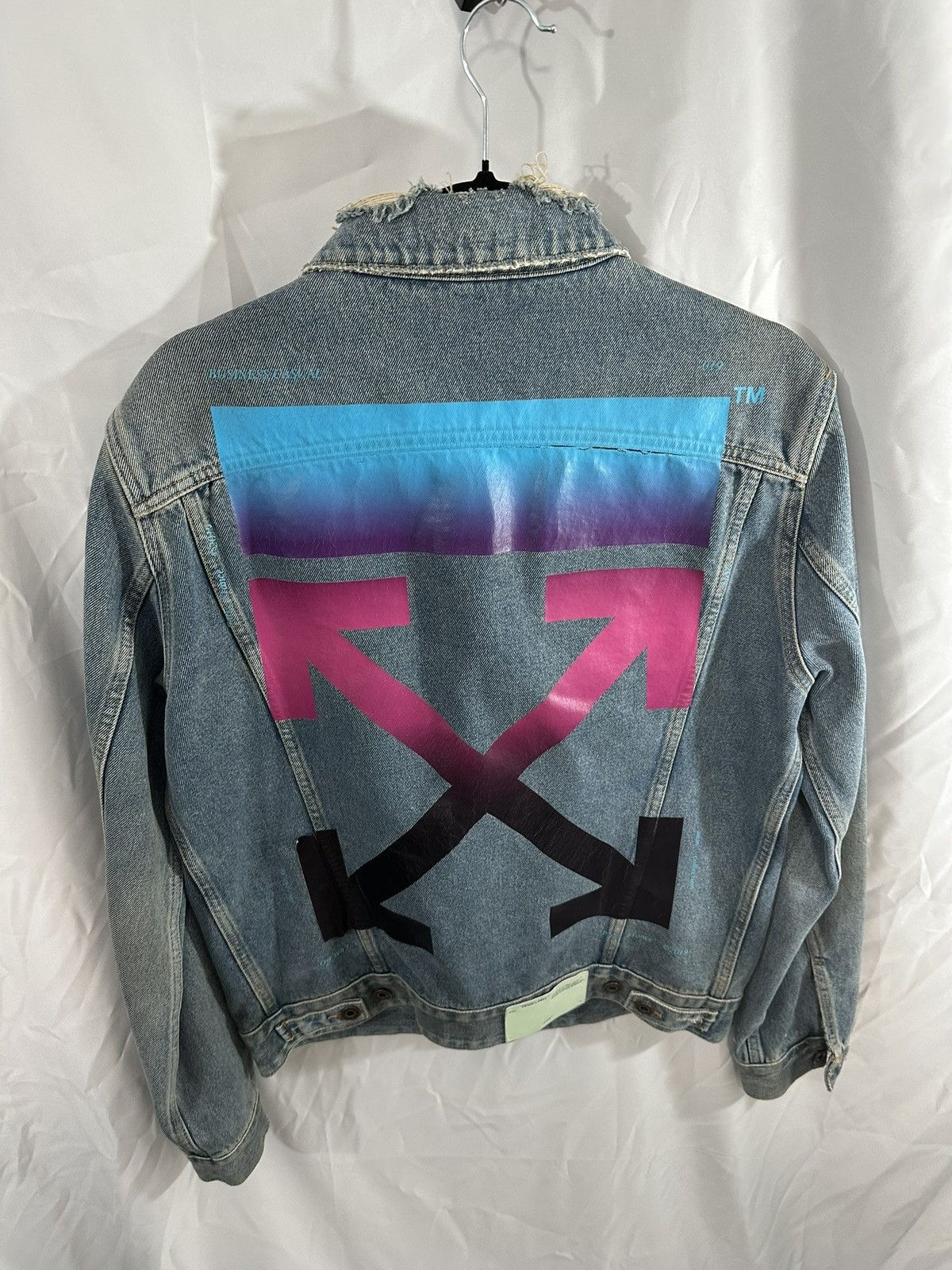 Off-White Off-White Denim Jacket Size US M / EU 48-50 / 2 - 10 Thumbnail