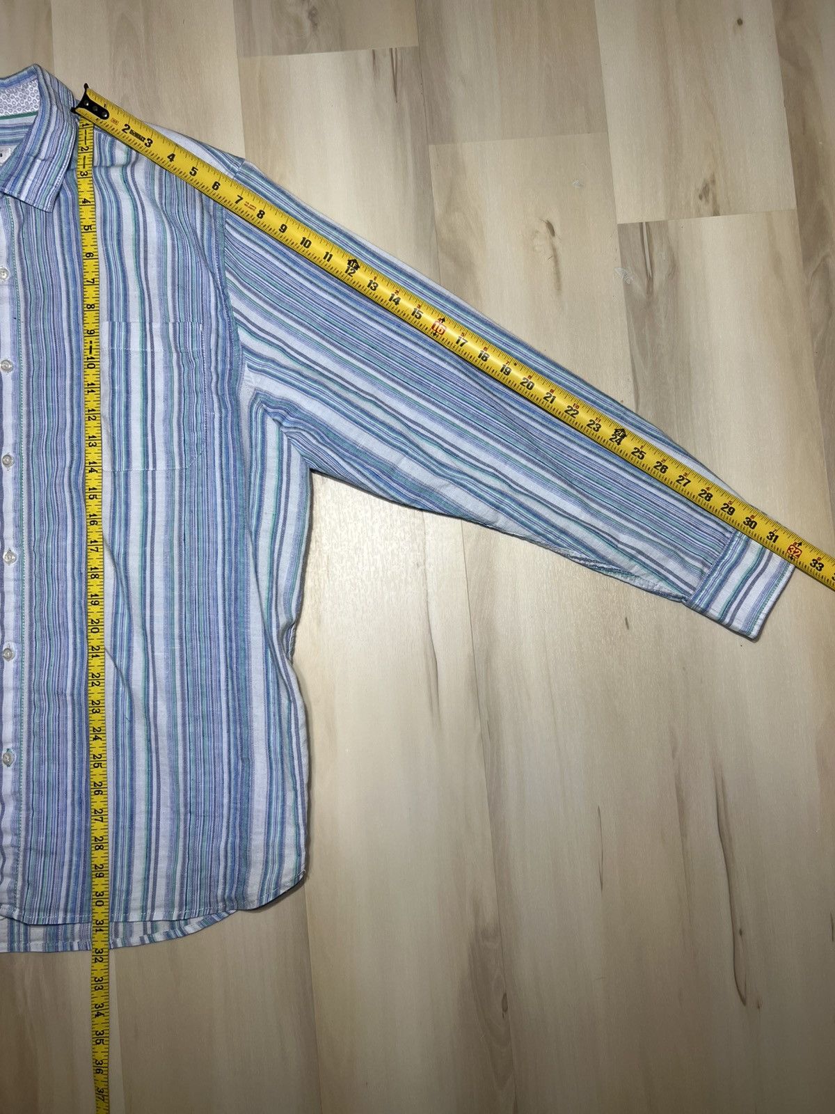 Tommy Bahama Tommy Bahama Shirt Men XL Linen Blend Button Up Long Sleeves Size US XL / EU 56 / 4 - 5 Thumbnail