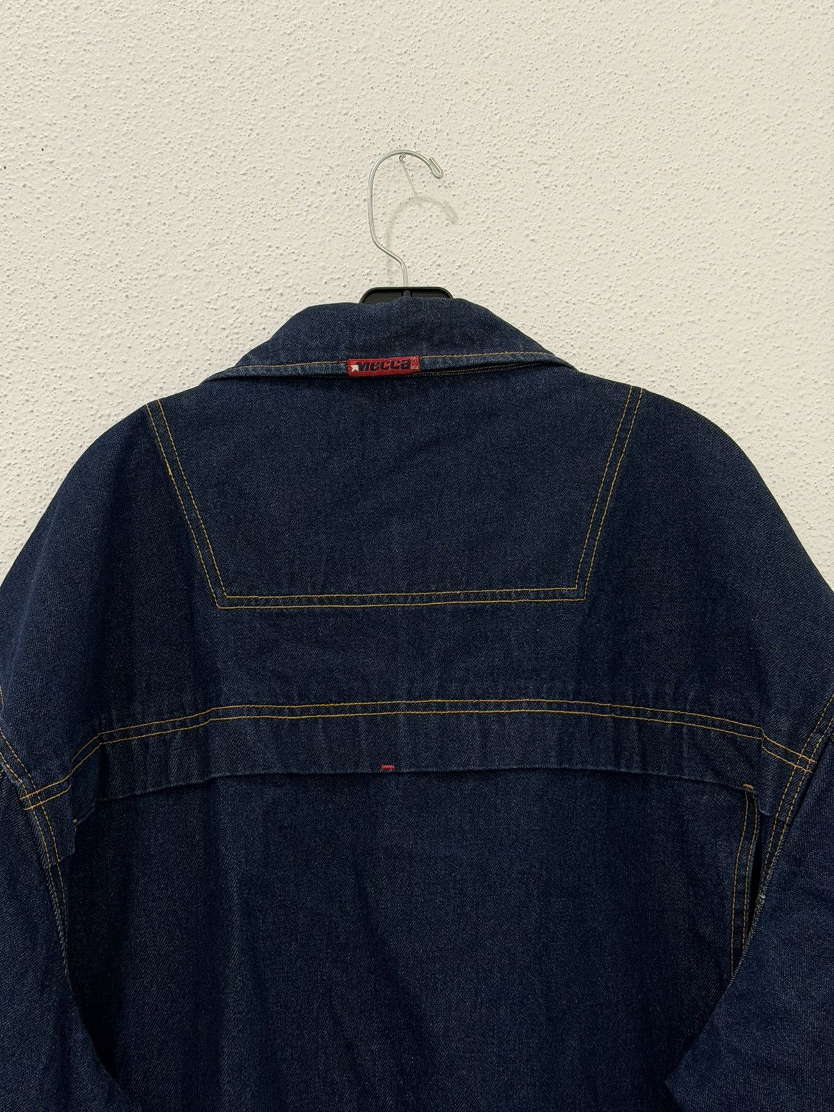 Mecca Y2K Mecca DNM Size XXL Heavy Denim Jean Jacket Urban Trucker Size US XXL / EU 58 / 5 - 6 Thumbnail