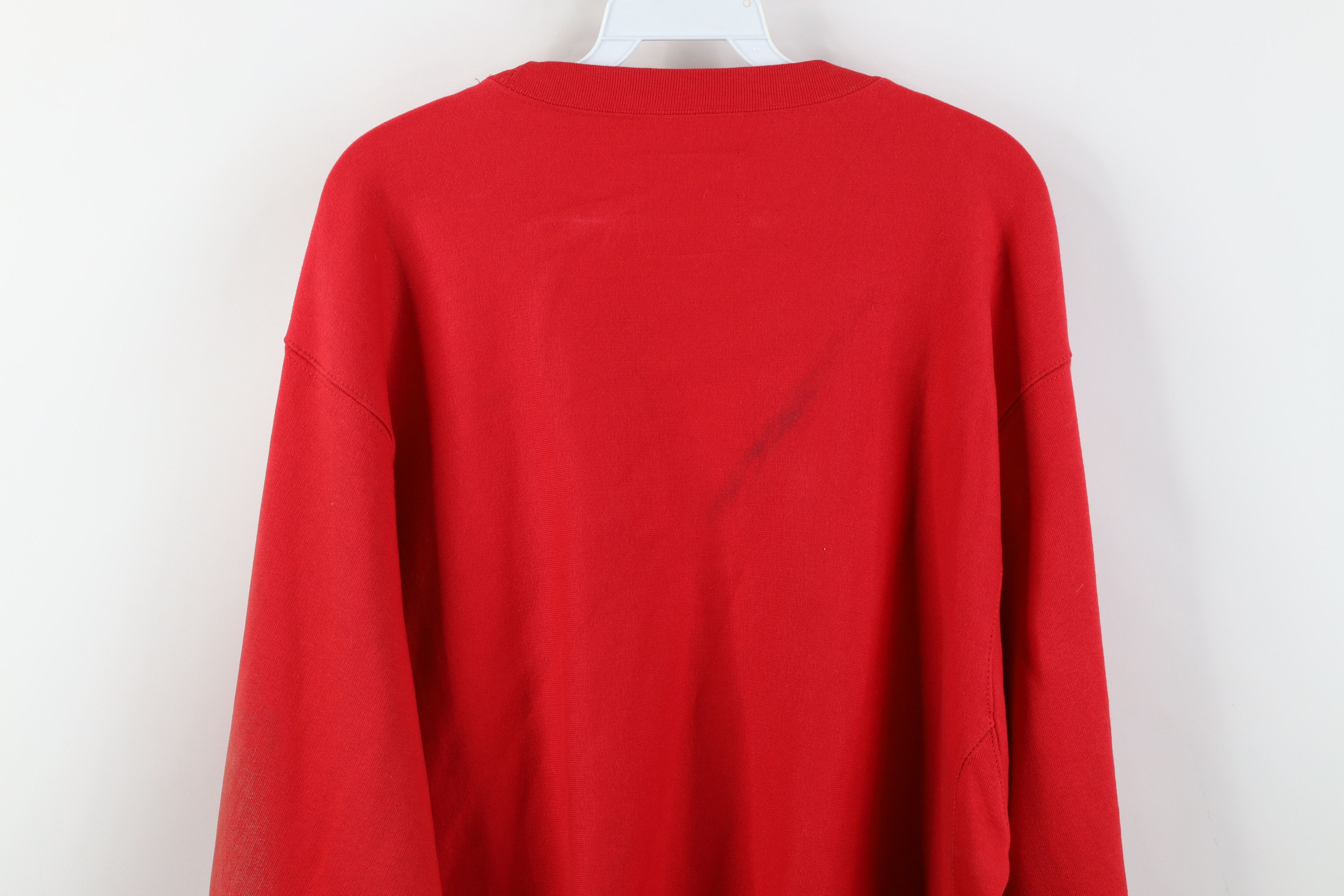 Vintage Vintage 90s Heavyweight Ohio State University Sweatshirt Size US XL / EU 56 / 4 - 12 Thumbnail
