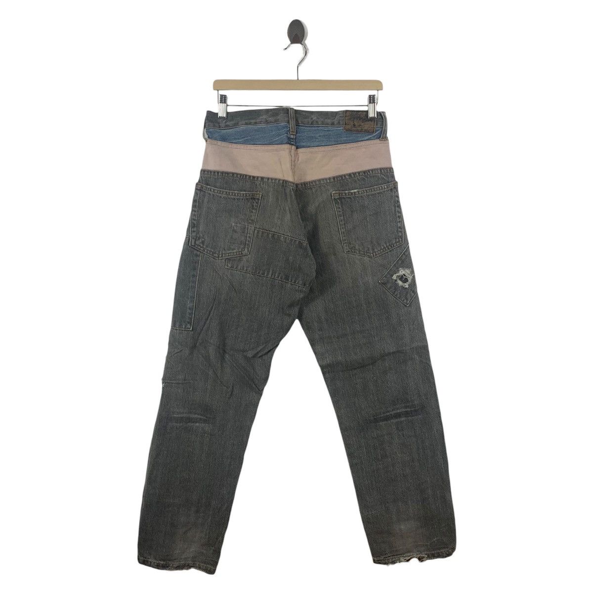 If Six Was Nine × Japanese Brand EAST20BOX japanesebrand double waist jeans Size US 31 - 4 Thumbnail