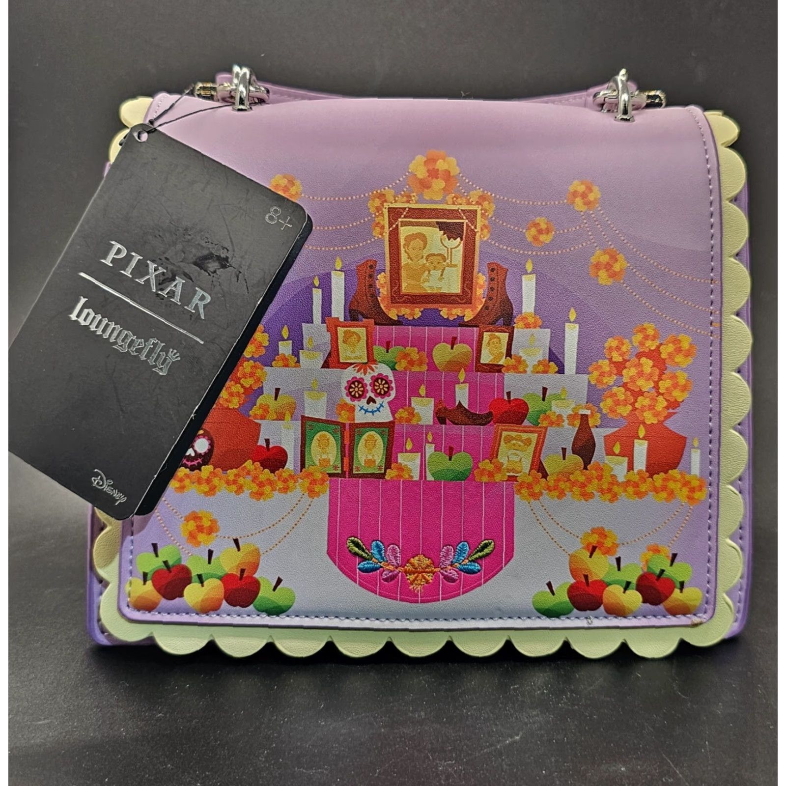 Vintage VINTAGE NWT Loungefly Disney Pixar Coco Ofrenda Crossbody Purse All Over Print Women's Bag Crossbody Gift Size ONE SIZE - 2 Thumbnail