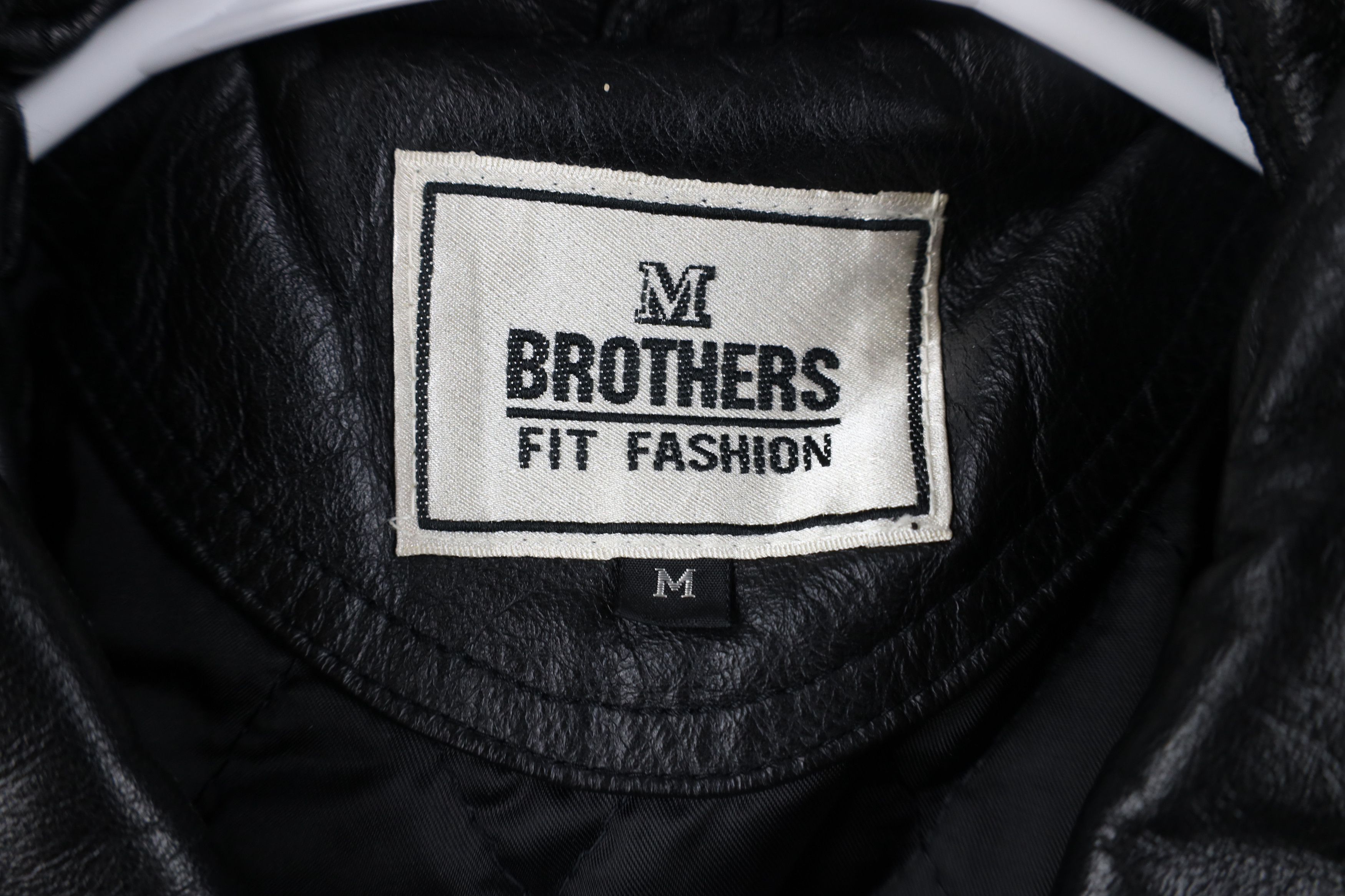 Vintage Vintage 90s Streetwear Leather Chore Barn Jacket Black Size M / US 6-8 / IT 42-44 - 8 Thumbnail