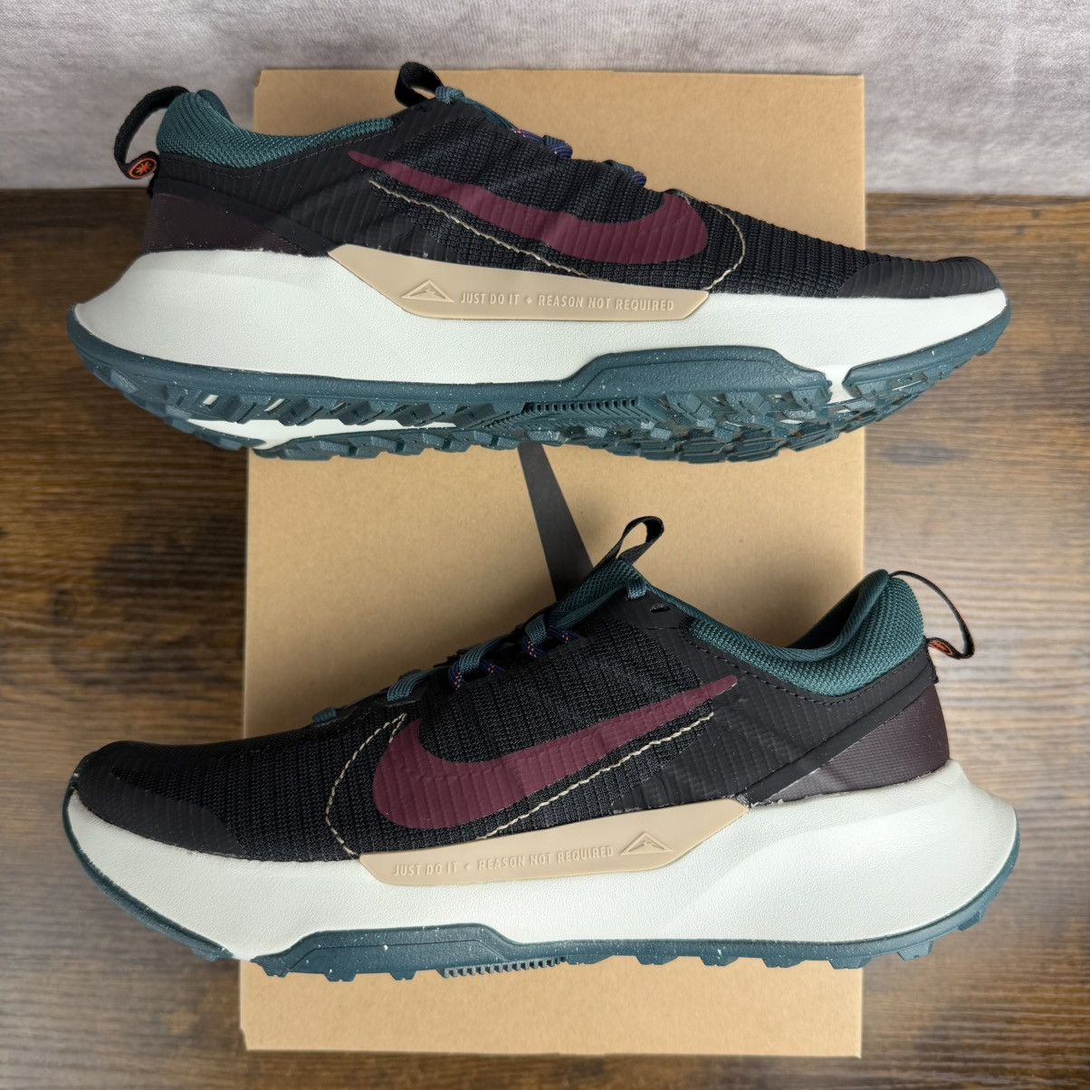 Nike NEW Nike Juniper Trail 2 Next Nature Black Deep DM0821-003 Size US 7.5 / IT 37.5 - 3 Thumbnail