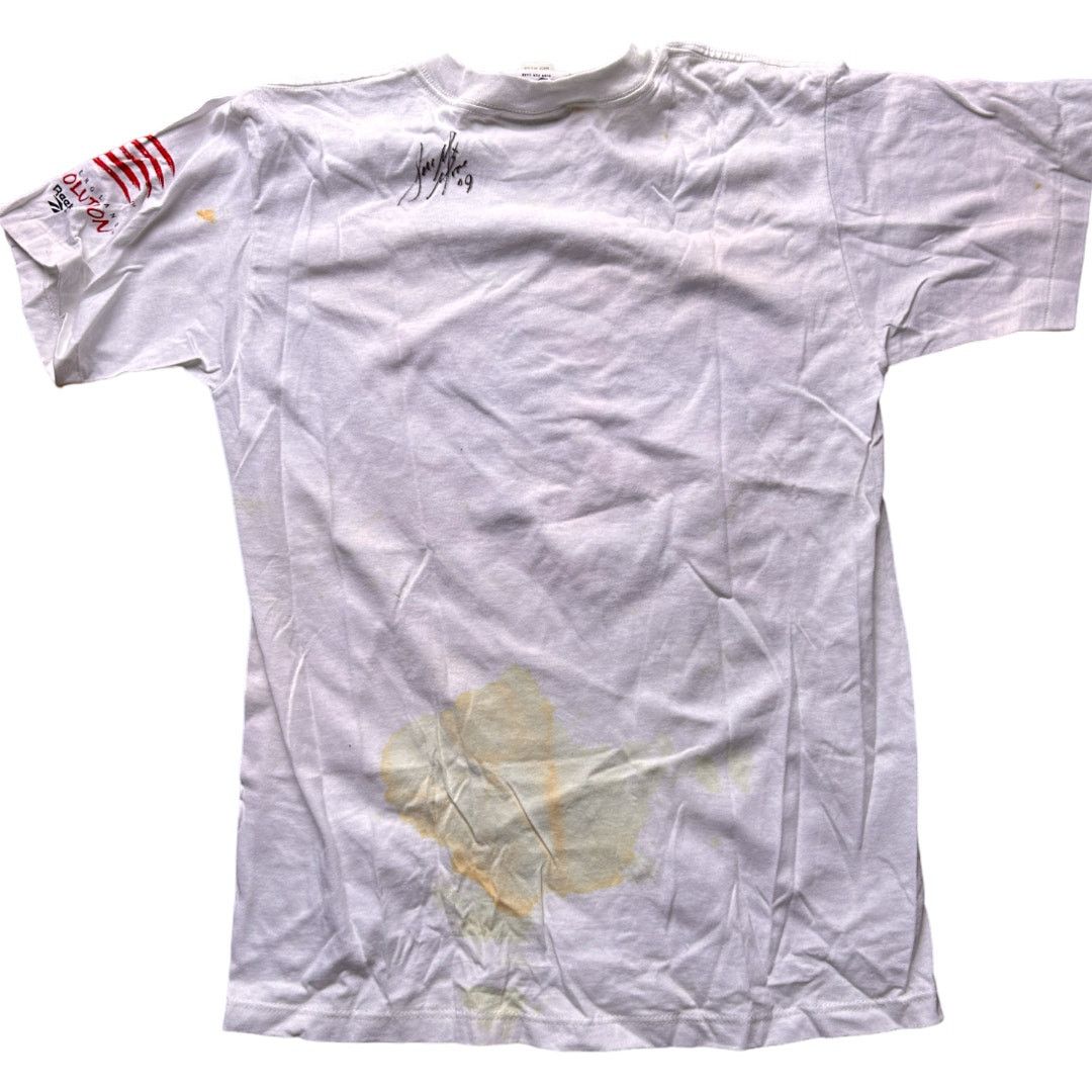Reebok New England Revolution 1996 Reebok Shirt Joe-Max Moore AUTO Size US S / EU 44-46 / 1 - 2 Thumbnail